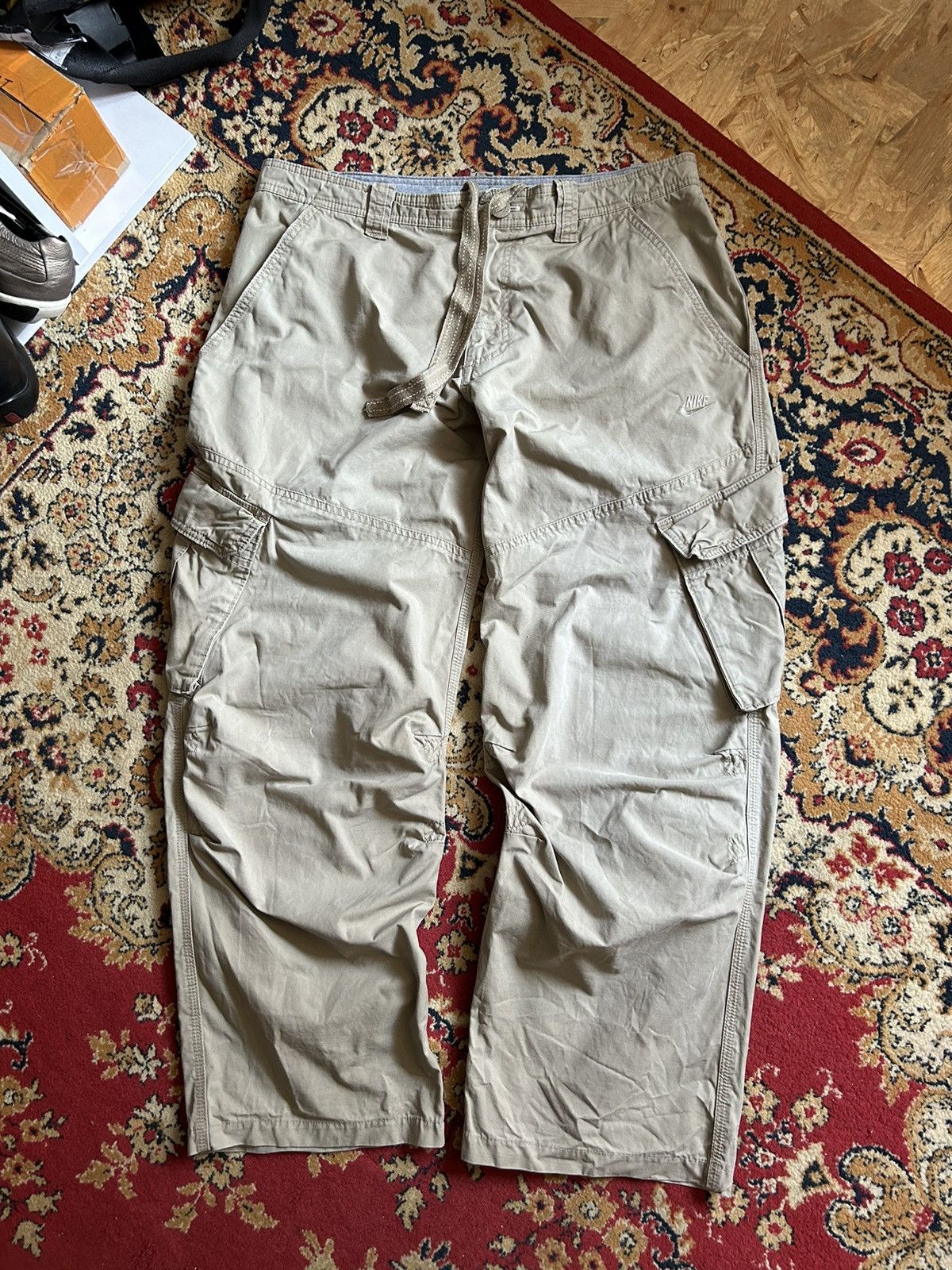 Nike Crazy Vintage Nike cargo pants Size US 34 / EU 50 - 1 Thumbnail
