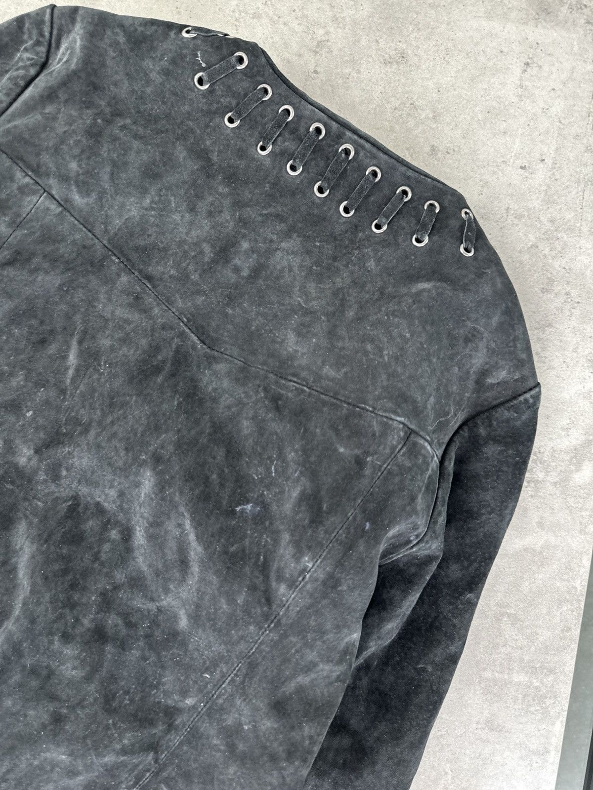 Japanese Brand Vintage Suede Jacket Size XS / US 0-2 / IT 36-38 - 10 Thumbnail