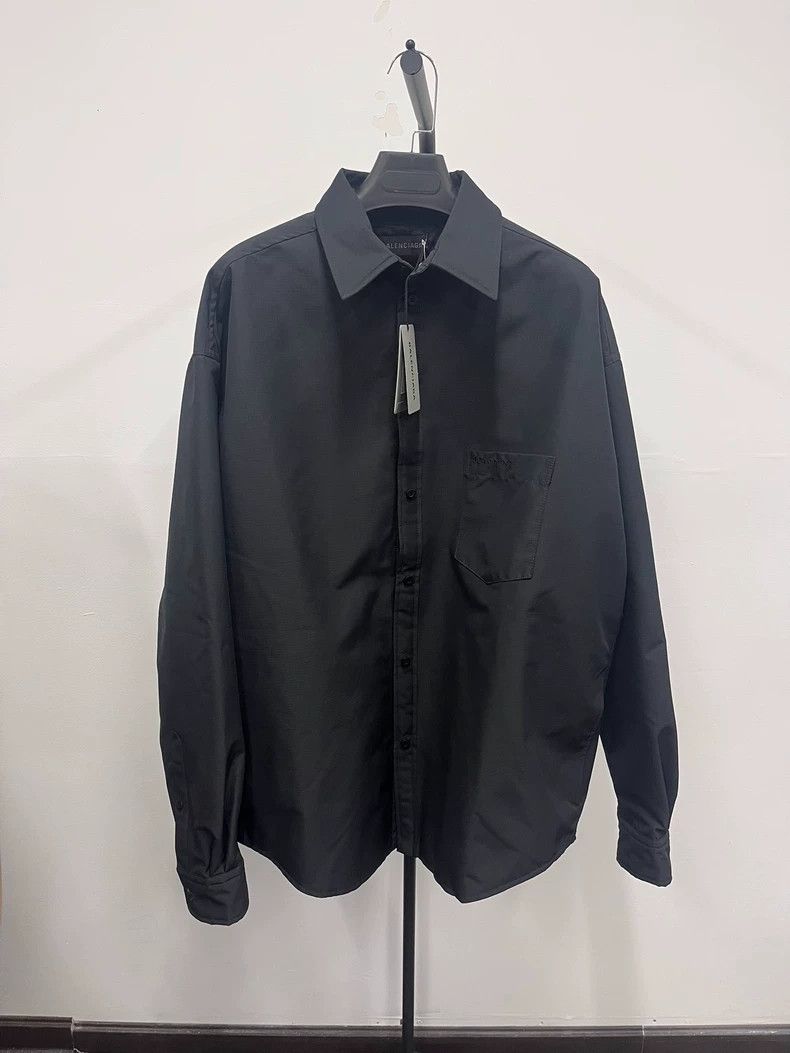 Balenciaga Balenciaga size 46 Ripstop embroidered logo single breasted Size US M / EU 48-50 / 2 - 1 Thumbnail