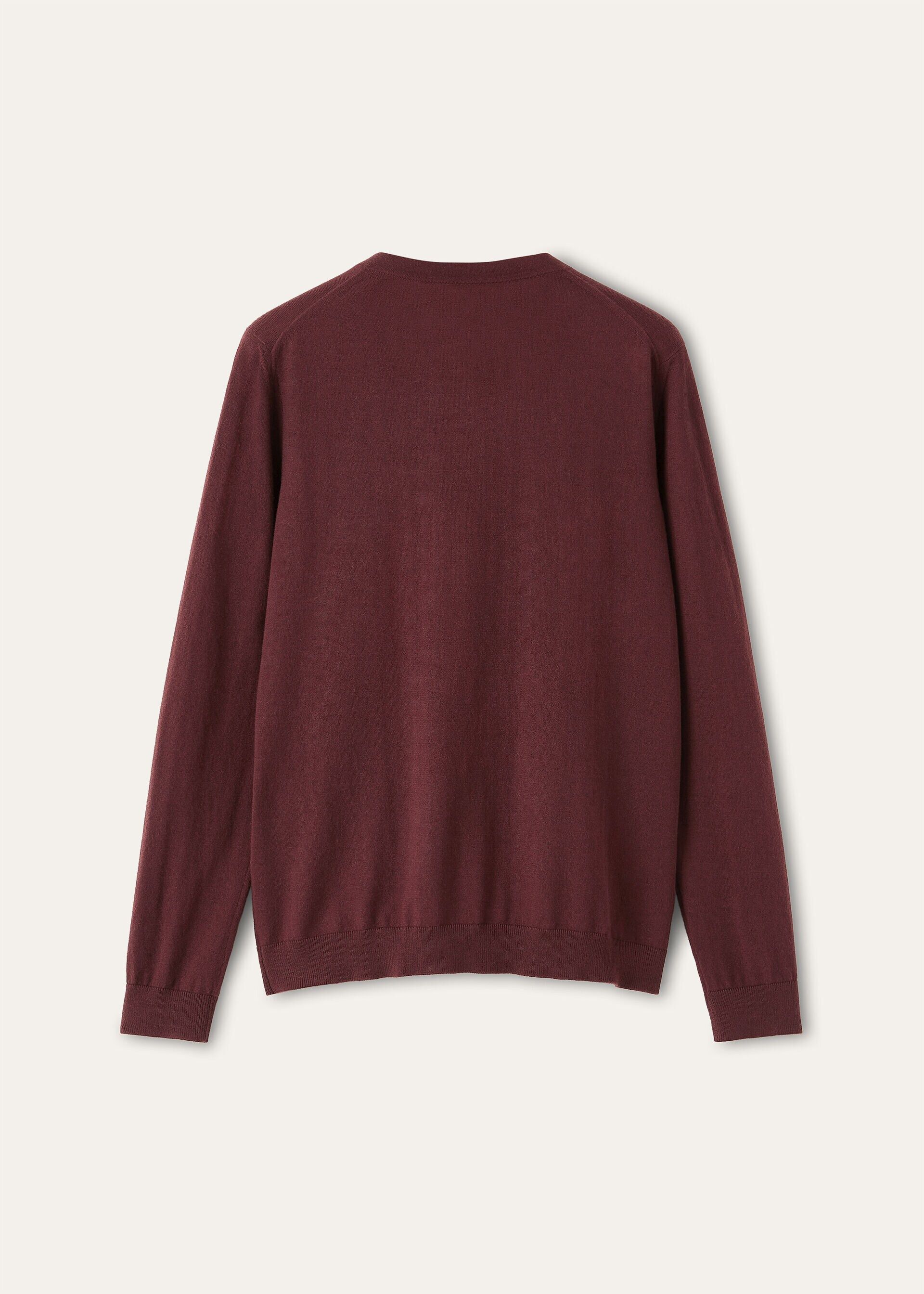Loro Piana o1srvl11e0526 FAO5805 Piuma Sweater in Burgundy Size XS / US 0-2 / IT 36-38 - 4 Thumbnail