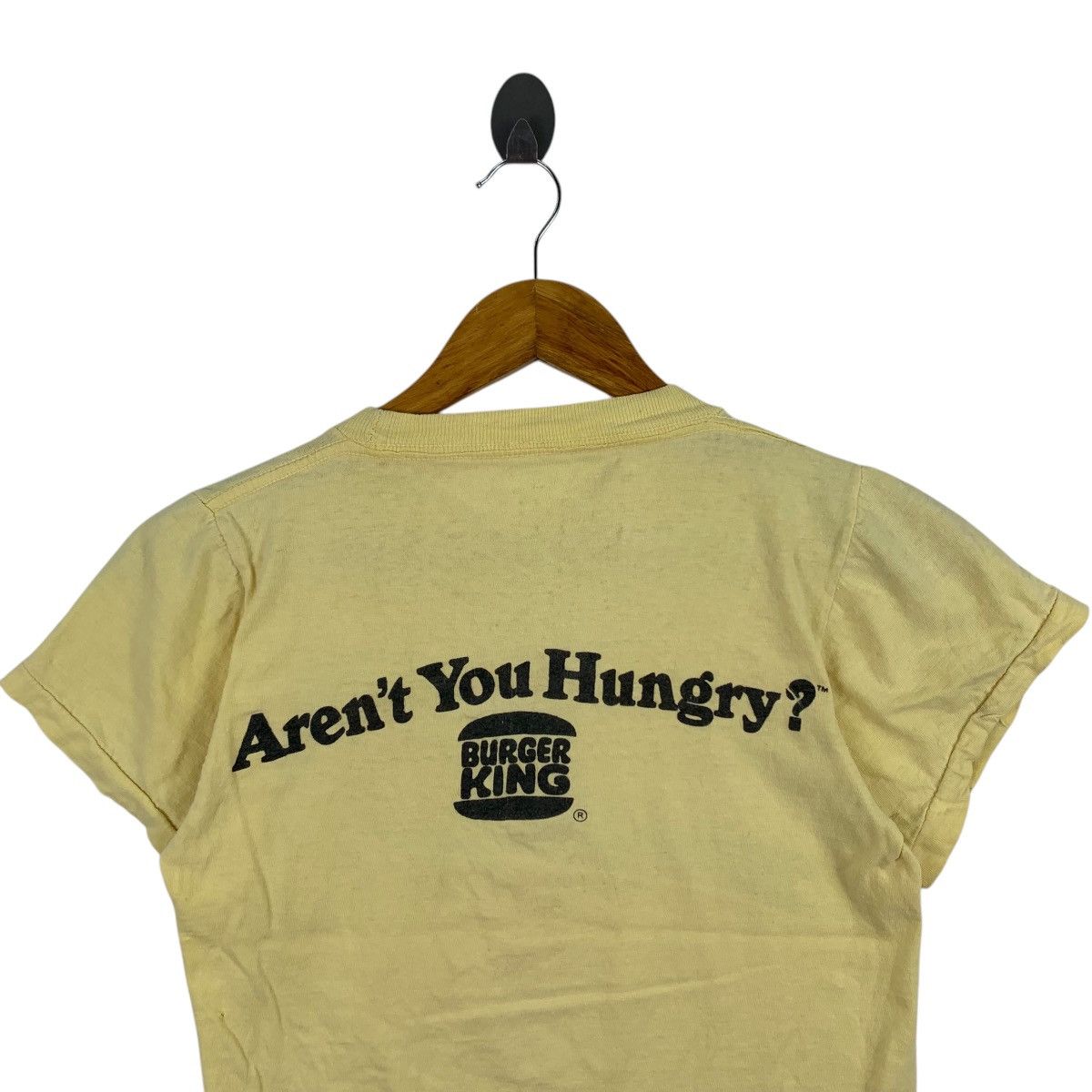 Vintage Vintage 70s PITTSBURGH Spirit Burger King Promo Yellow Shirt Size US XS / EU 42 / 0 - 4 Thumbnail