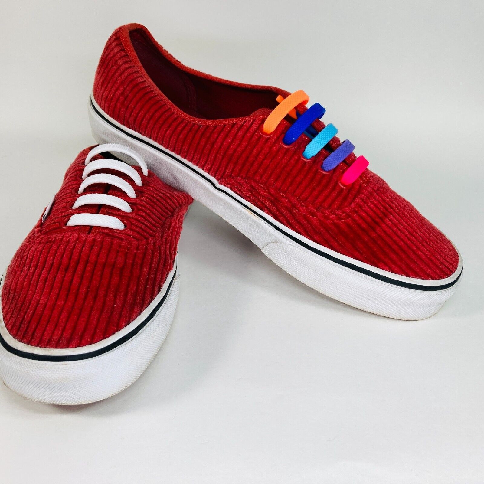 Vans Vans Authentic Corduroy Rumba Red Skate Shoes, Size 7 US Men Size US 7 / EU 40 - 3 Thumbnail