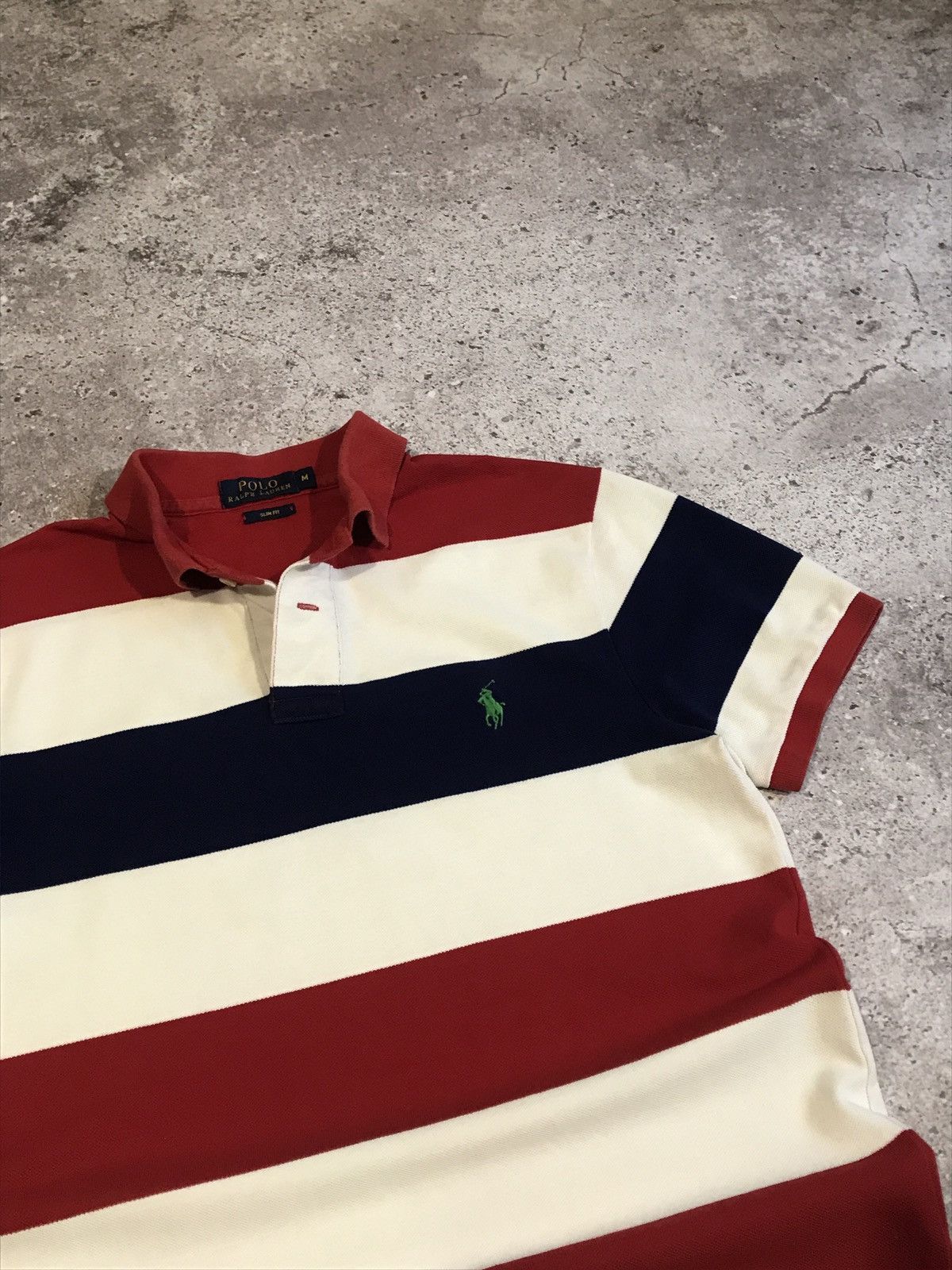 Polo Ralph Lauren × Ralph Lauren × Vintage Vintage Y2K T-Shirt Polo Ralph Lauren Embroiled Logo M Size US M / EU 48-50 / 2 - 1 Thumbnail