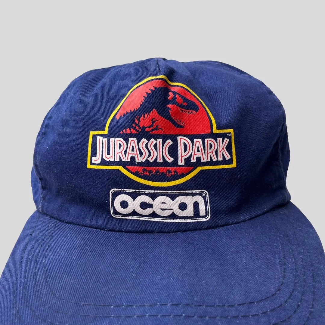 Vintage Jurassic Park 1992 92 90s Vintage Ocean Video Game Promo Cap Size ONE SIZE - 2 Thumbnail