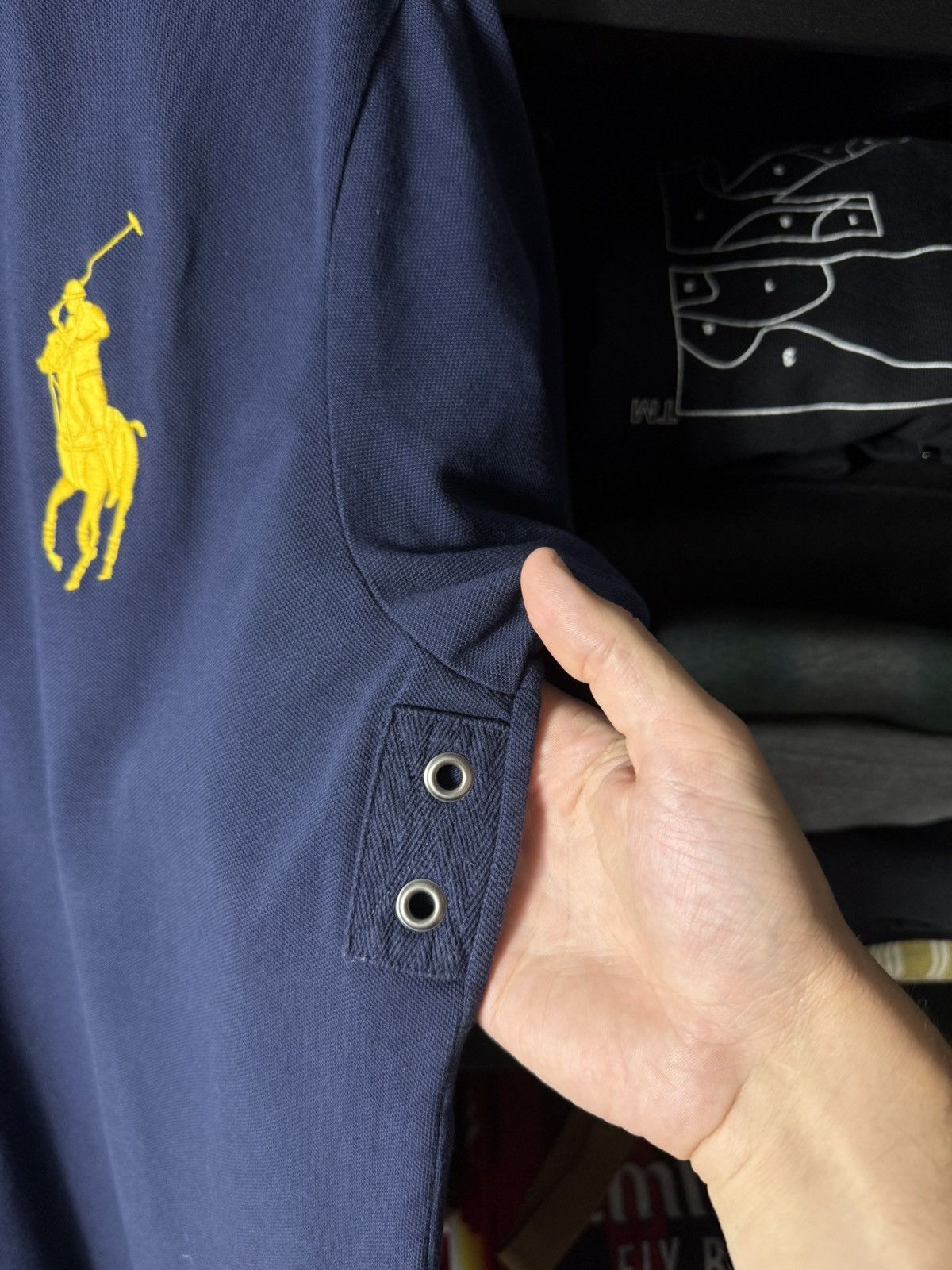 Polo Ralph Lauren Vintage Polo Ralph Lauren Big Pony 3 Polo Shirt Rugby Preppy Size US XL / EU 56 / 4 - 6 Thumbnail