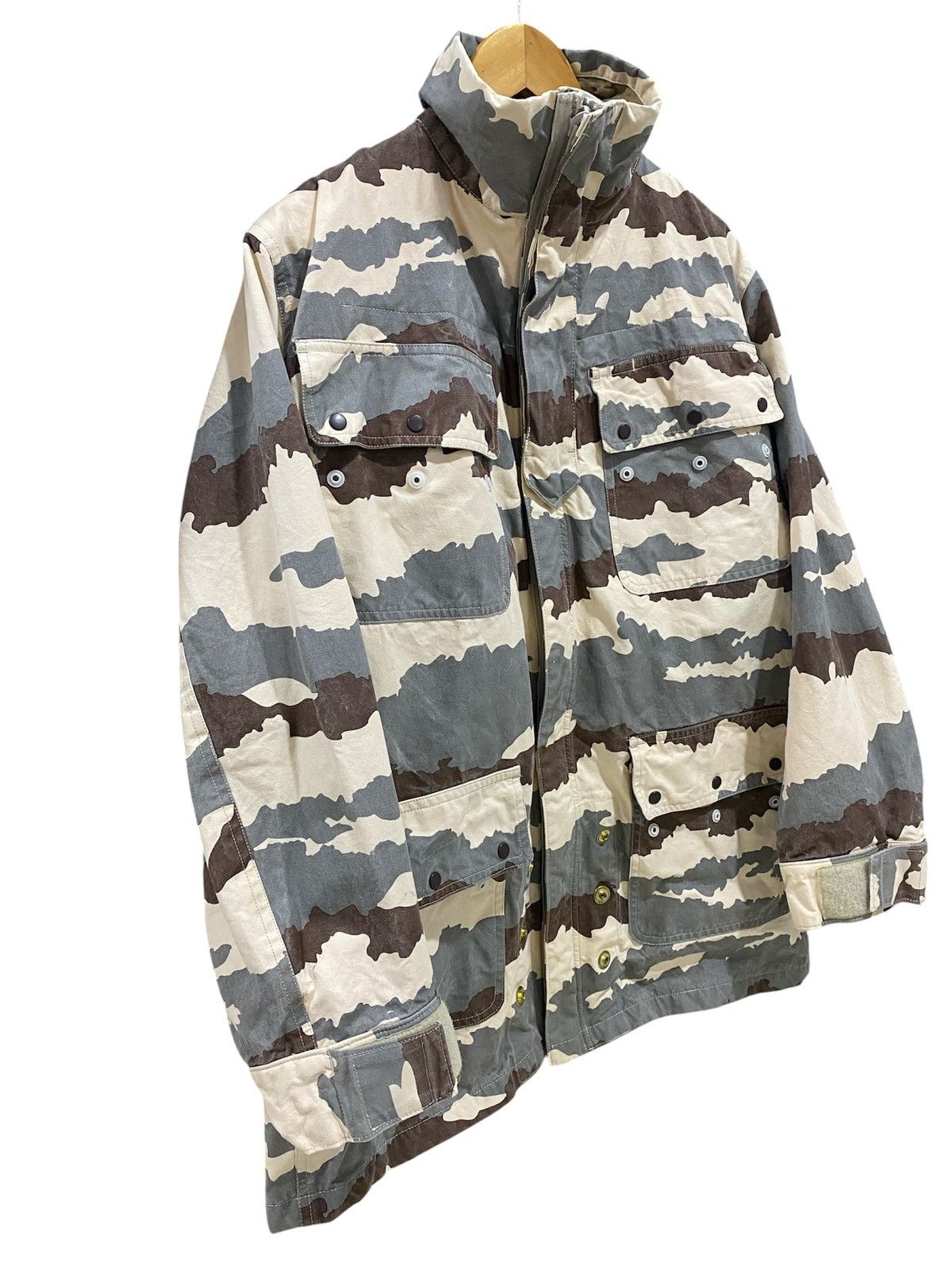 General Research Aw01 General Research Field Camouflage Smoke Cotton Jacket Size US M / EU 48-50 / 2 - 4 Thumbnail