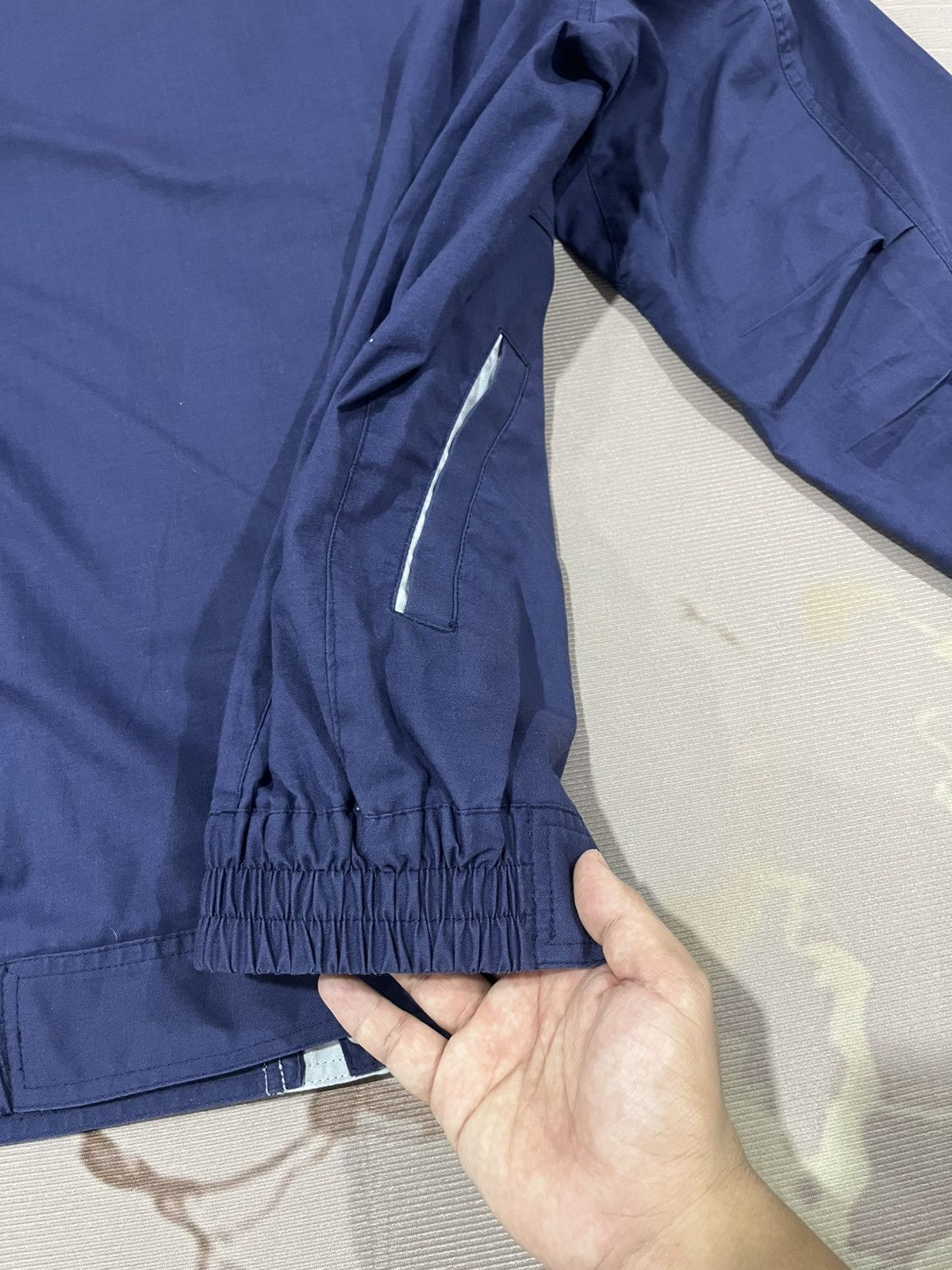 Japanese Brand Jichodo Ichimatsu Utility Work Jacket Navy L Size US L / EU 52-54 / 3 - 13 Thumbnail
