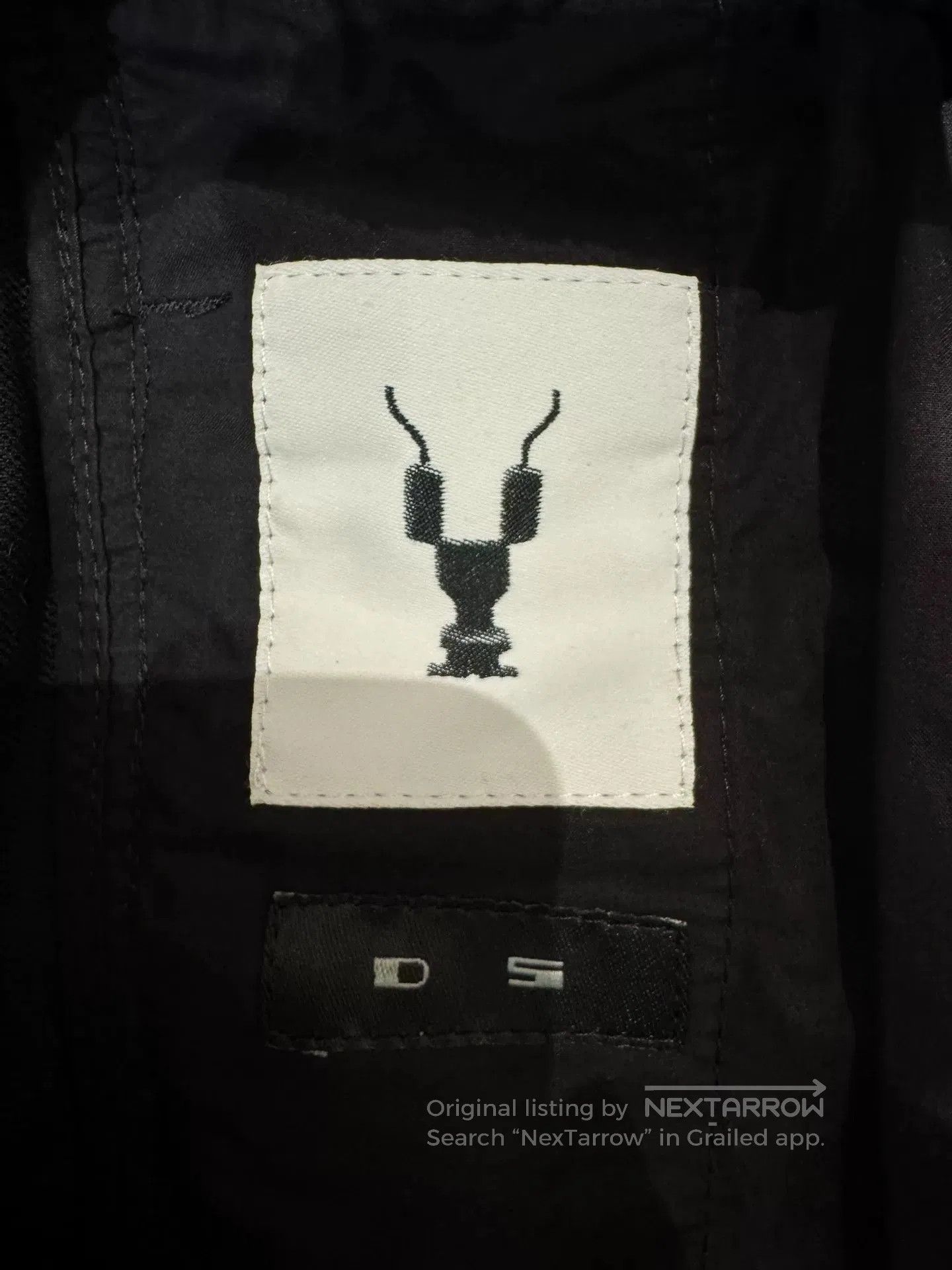 Rick Owens Drkshdw Rick Owens DRKSHDW Nylon Shorts in Black. Size US 44 / EU 60 - 5 Thumbnail