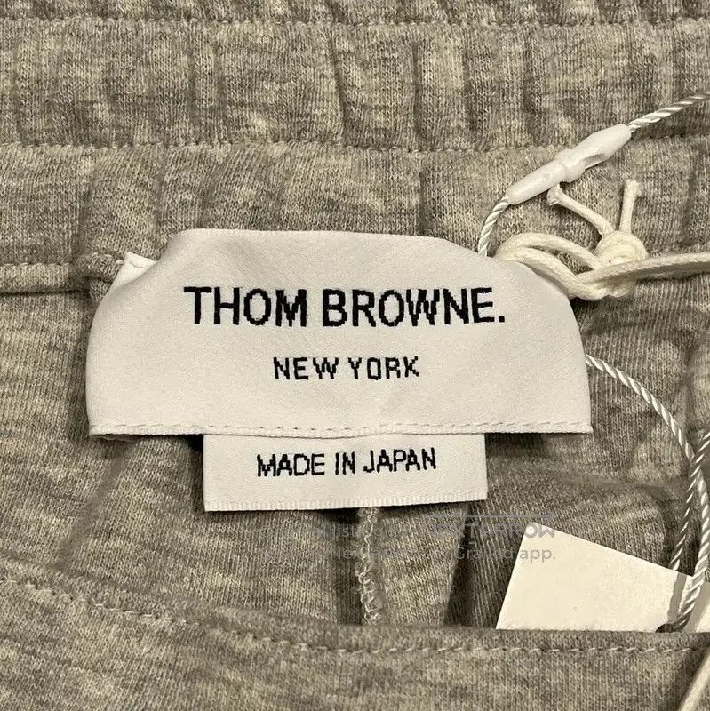 Thom Browne Thom Browne Men's Gray Cotton Stripe Shorts . Size US 34 / EU 50 - 3 Thumbnail