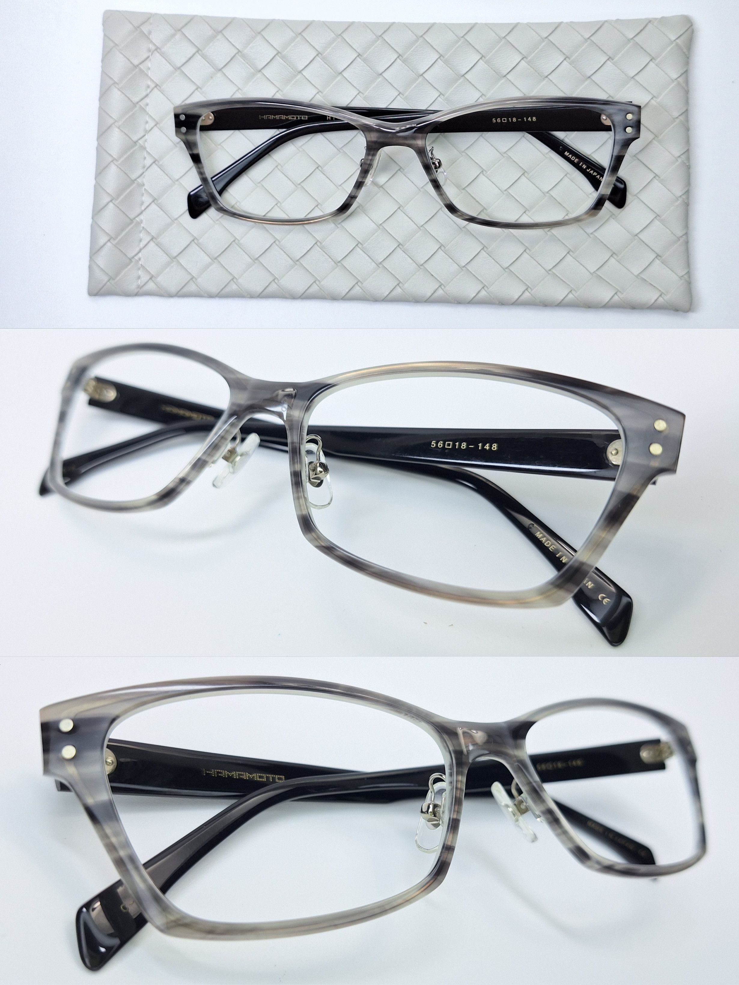 Other Hamamoto HT-504 Acetate Eyeglasses Vintage Frame Marble Size ONE SIZE - 2 Thumbnail