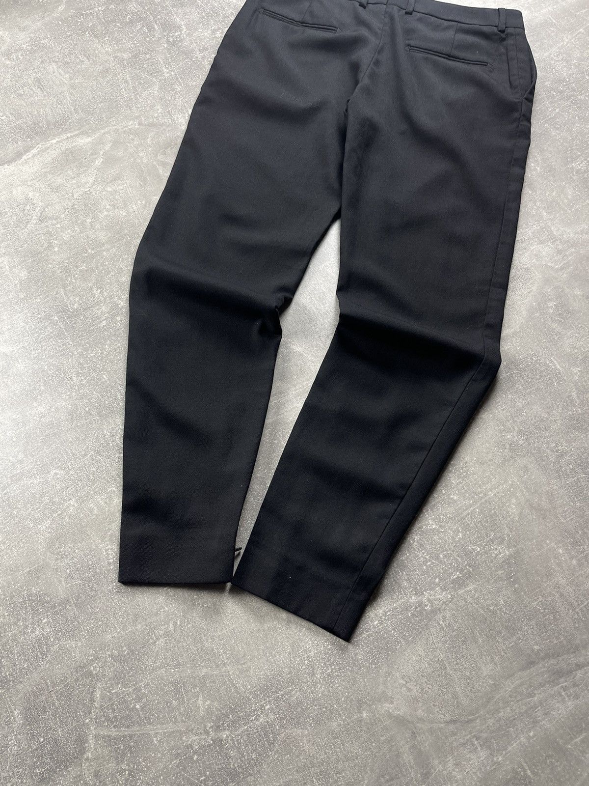 Saint Laurent Paris Saint Laurent Paris Uniform Slim Tapered Pants Black F38 S Size 40" / US 18 - 6 Thumbnail