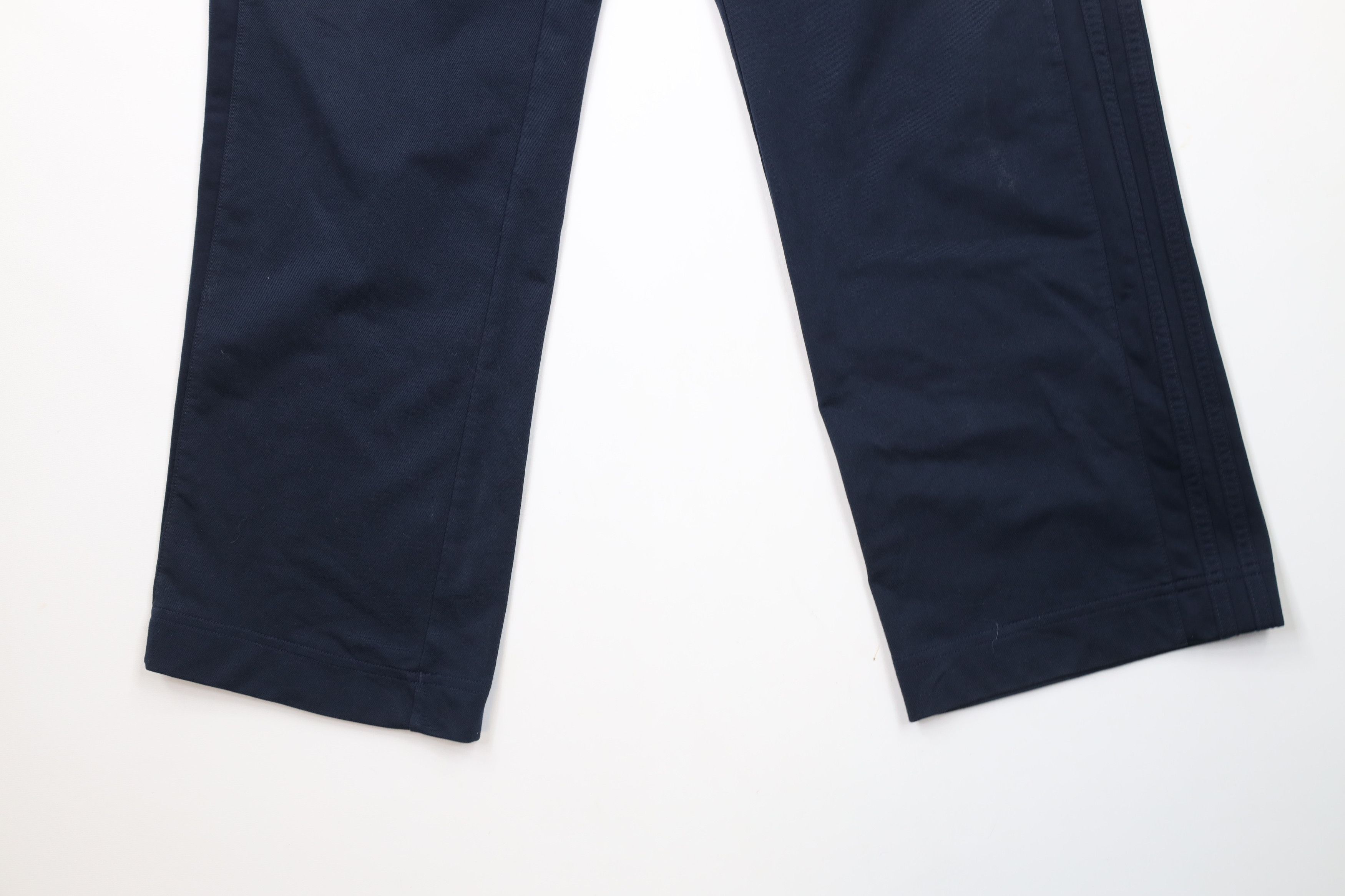 Adidas × Vintage Vintage Adidas Spell Striped Wide Leg Sweatpants Pants Blue Size US 34 / EU 50 - 4 Thumbnail