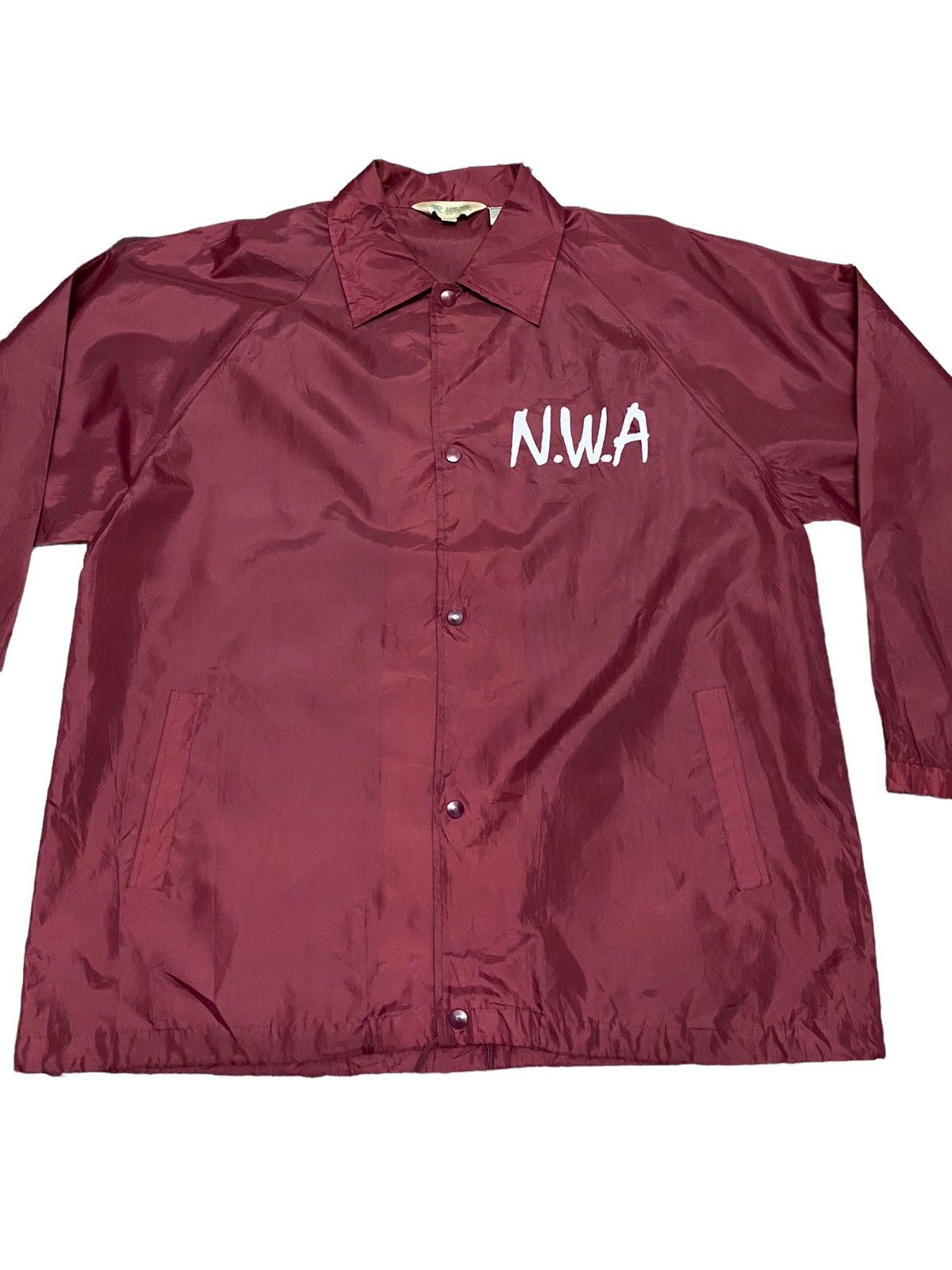 Rap Tees × Vintage Vintage Nwa windbreaker jacket Size US XL / EU 56 / 4 - 6 Thumbnail