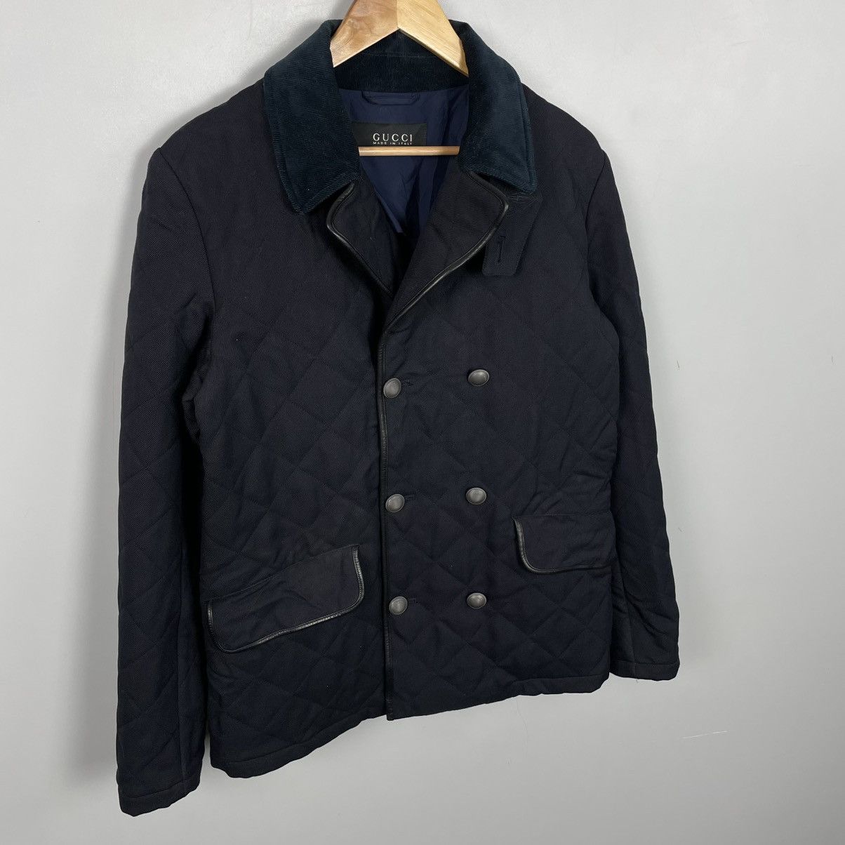 Gucci Archive Gucci short double-breasted coat designer Tom Ford Size US M / EU 48-50 / 2 - 4 Thumbnail
