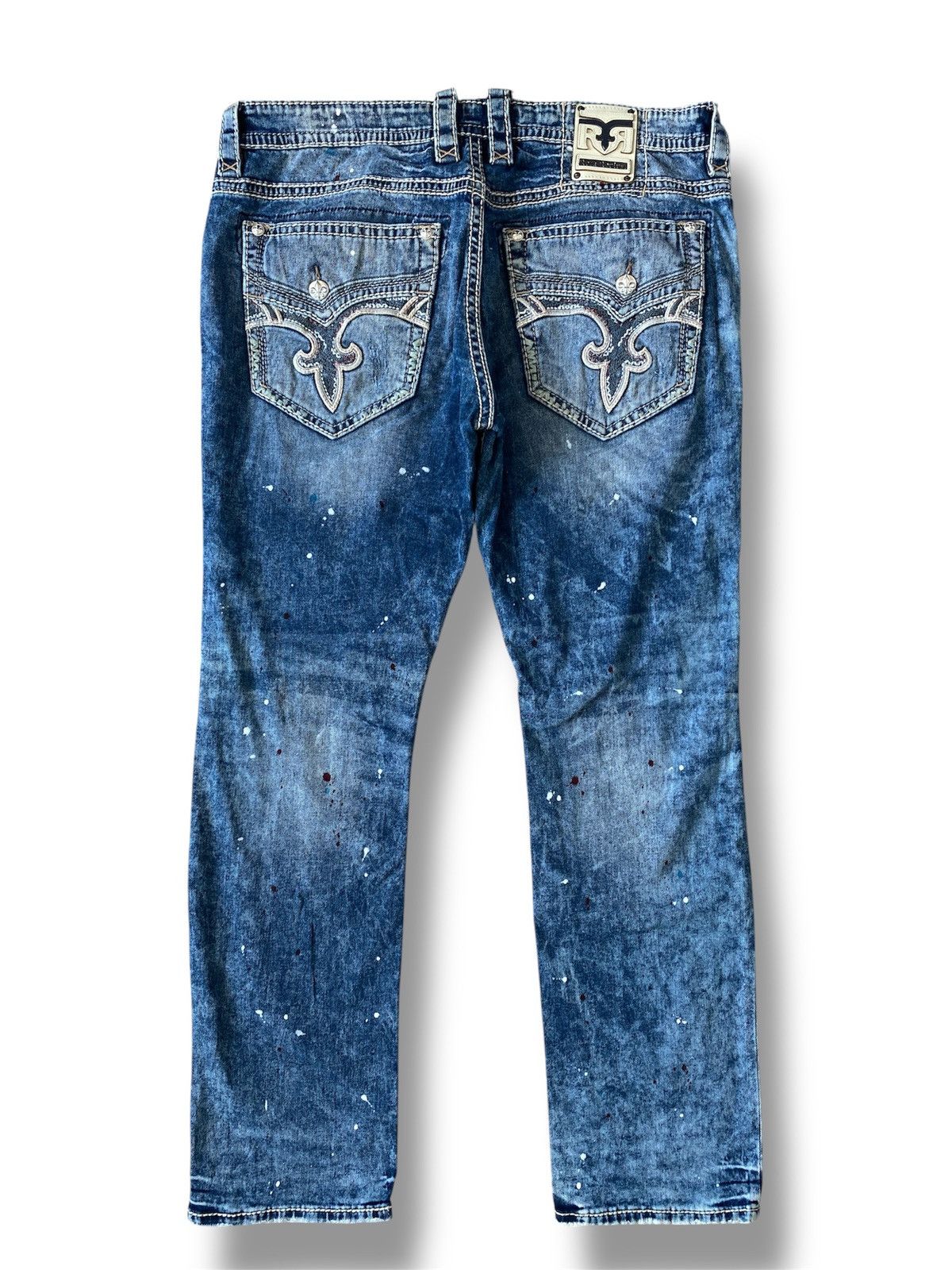 Rock Revival Rock Revival Custom Paint Jeans Y2K Size US 38 / EU 54 - 1 Thumbnail
