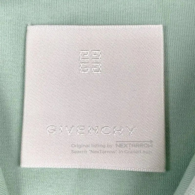 Givenchy Givenchy XS Green Logo Cotton Long Sleeve Hoodie . Size XS / US 0-2 / IT 36-38 - 6 Thumbnail