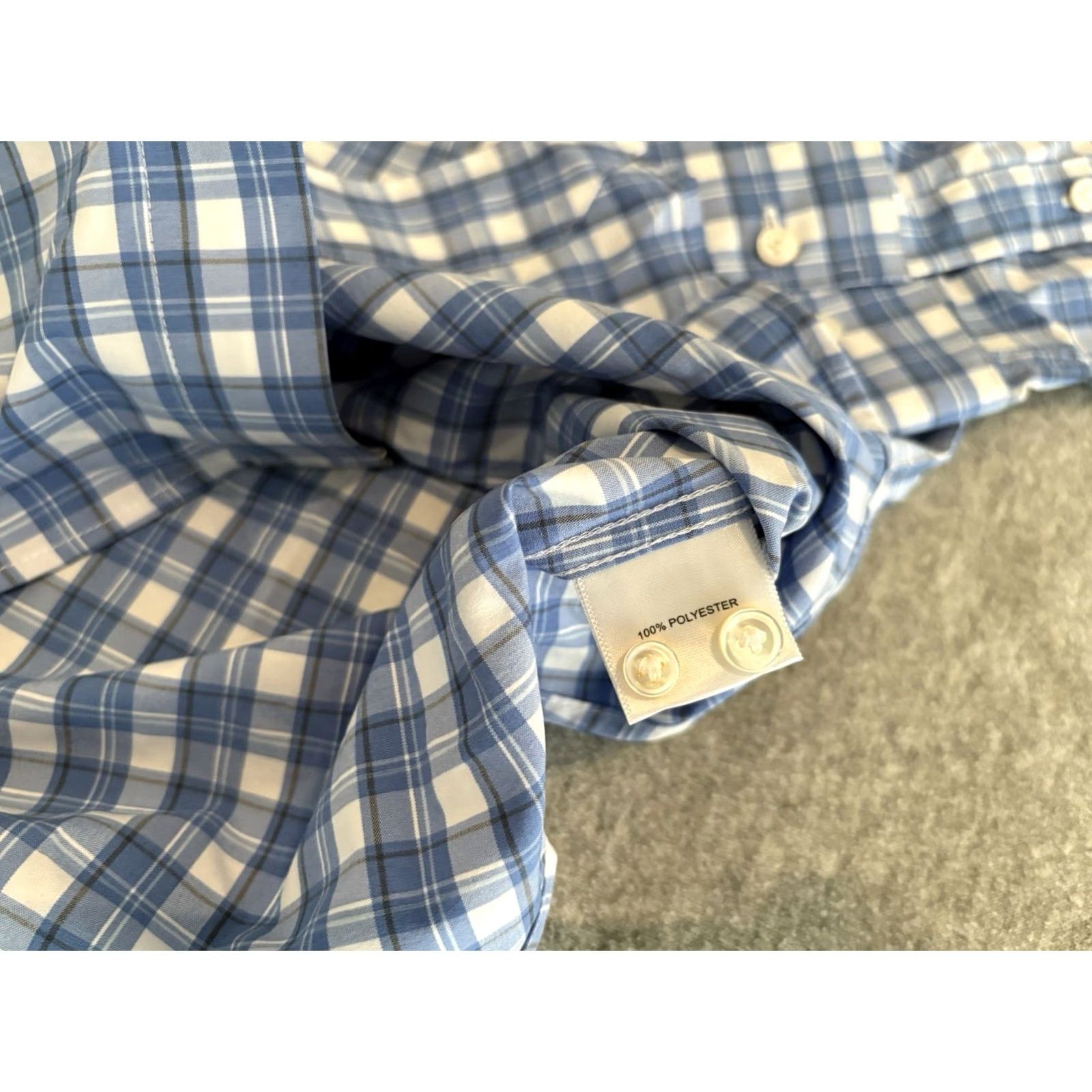 Peter Millar Peter Millar Crown Crafted Button-Up Shirt Blue Plaid Small NWT Shirt Mens S XS? Size US S / EU 44-46 / 1 - 4 Thumbnail