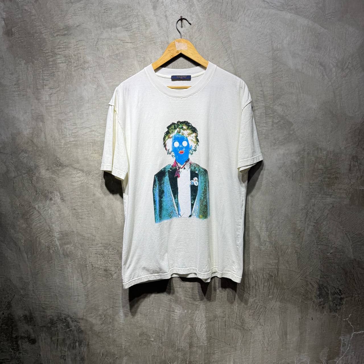 Louis Vuitton Louis Vuitton Neon Working Man tee Size US L / EU 52-54 / 3 - 1 Thumbnail