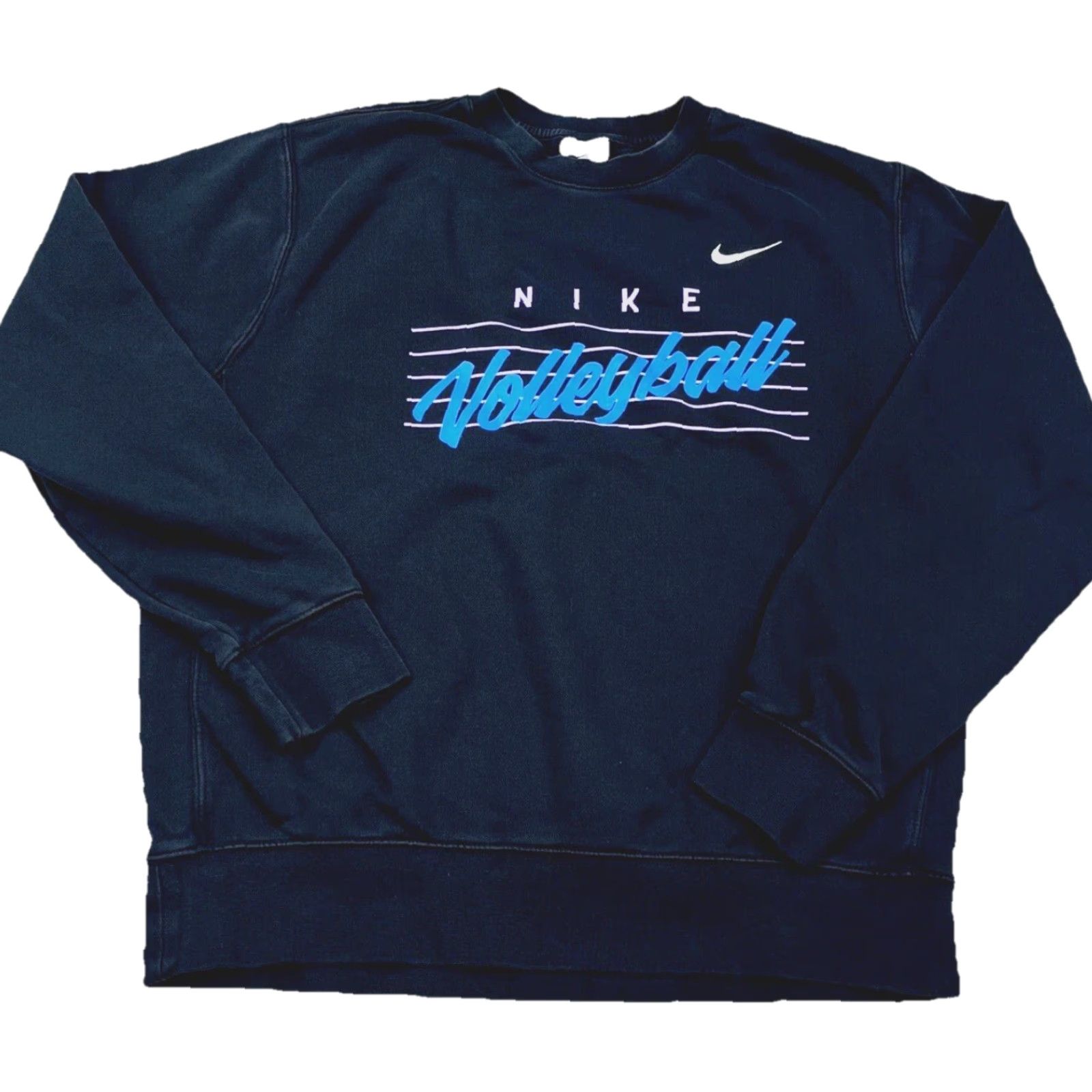 Nike Nike Sweatshirt Women M Black Crew Neck Pullover Graphic Print All Seasons Logo Nike Sportswear Vintage No Size M / US 6-8 / IT 42-44 - 2 Thumbnail