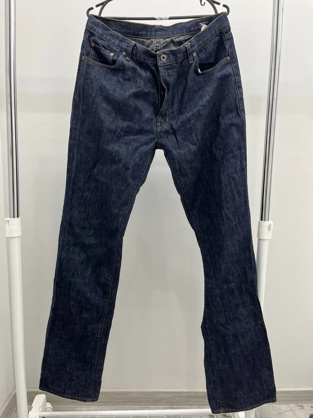 Miu Miu Vintage Miu Miu Raw Denim Jeans Size US 36 / EU 52 - 1 Thumbnail