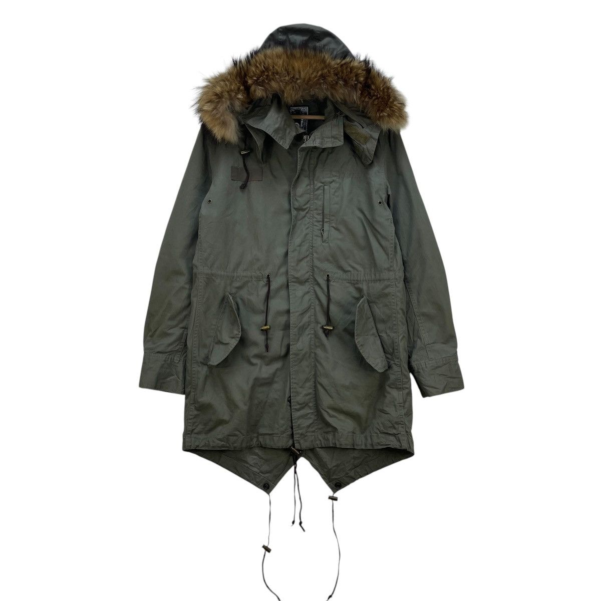 Japanese Brand × Le Grande Bleu (L.G.B.) × Parajumpers 💥Japanese Brand Neutral Infinity Faux Fur Parka UtilityField Size US M / EU 48-50 / 2 - 1 Thumbnail