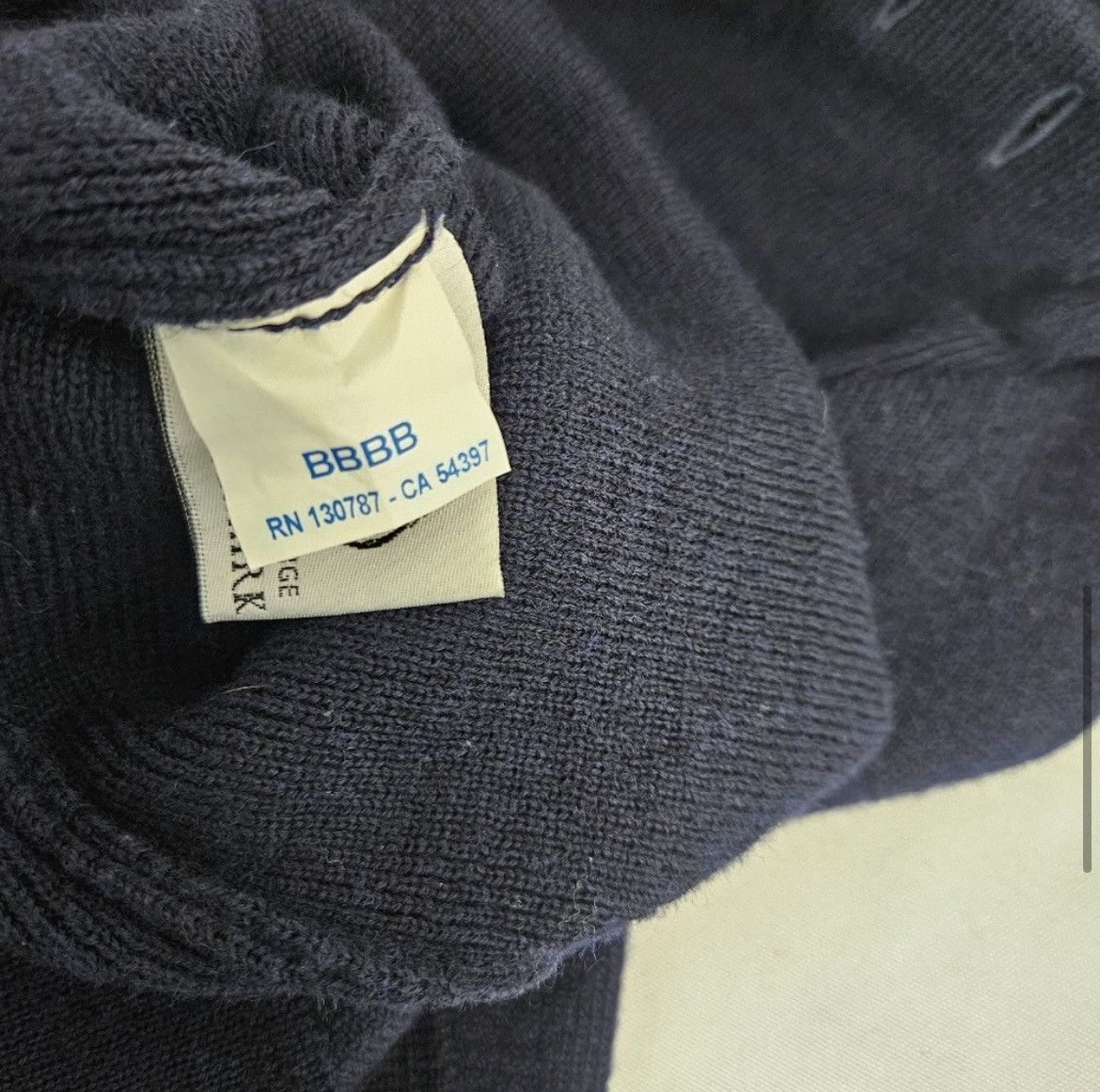 Saint James Saint James Wool Fisherman Crewneck With Side Button Closure Size US S / EU 44-46 / 1 - 6 Thumbnail