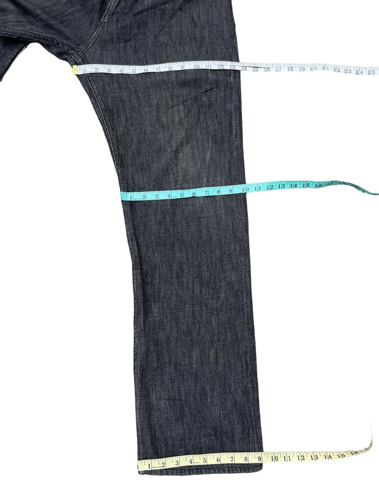 Swagger VTG DOARAT Japan Black Denim Citizen Of RatRat City Jeans Size US 34 / EU 50 - 4 Thumbnail