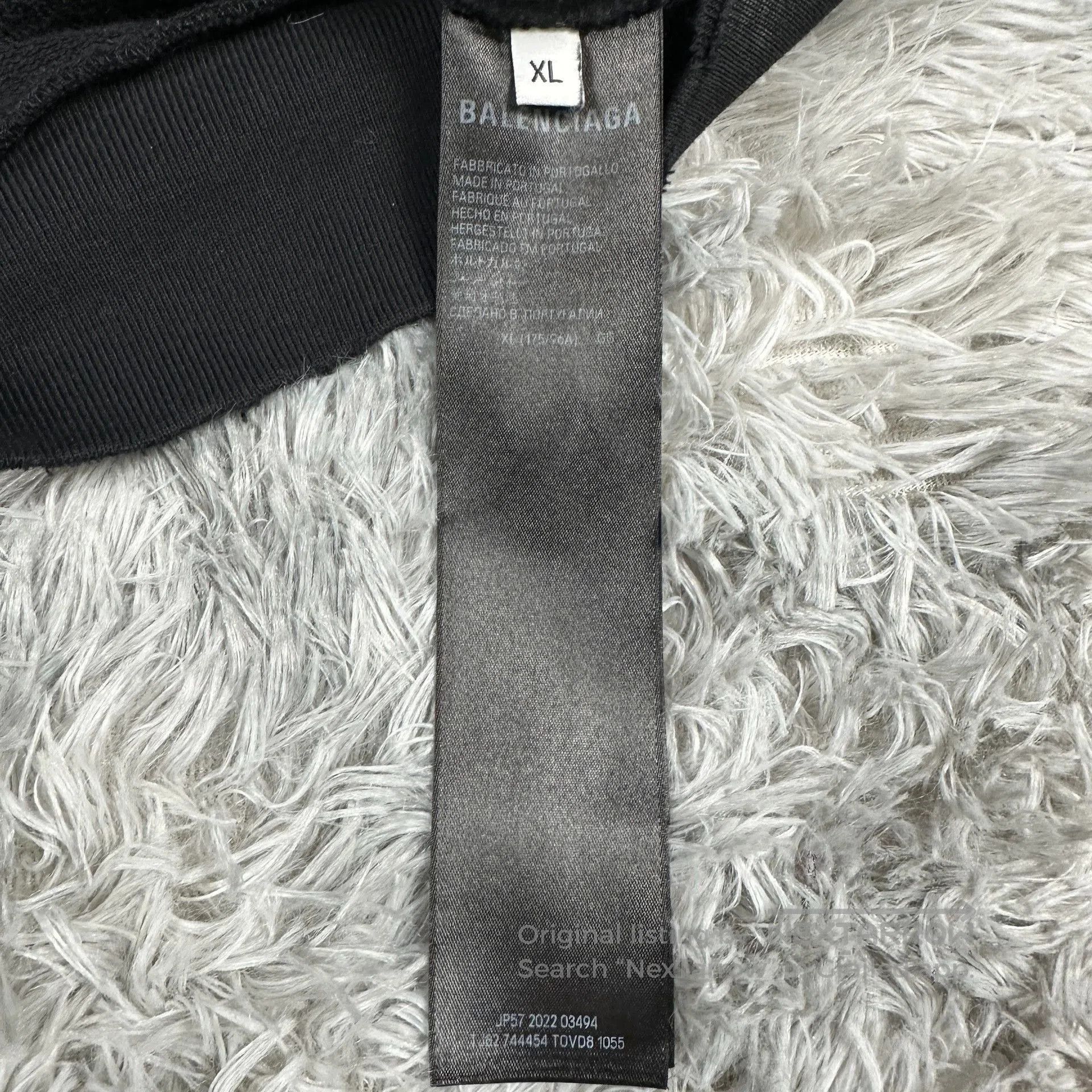 Balenciaga balenciaga logo zip-up hoodie in unique color. Size US XL / EU 56 / 4 - 5 Thumbnail