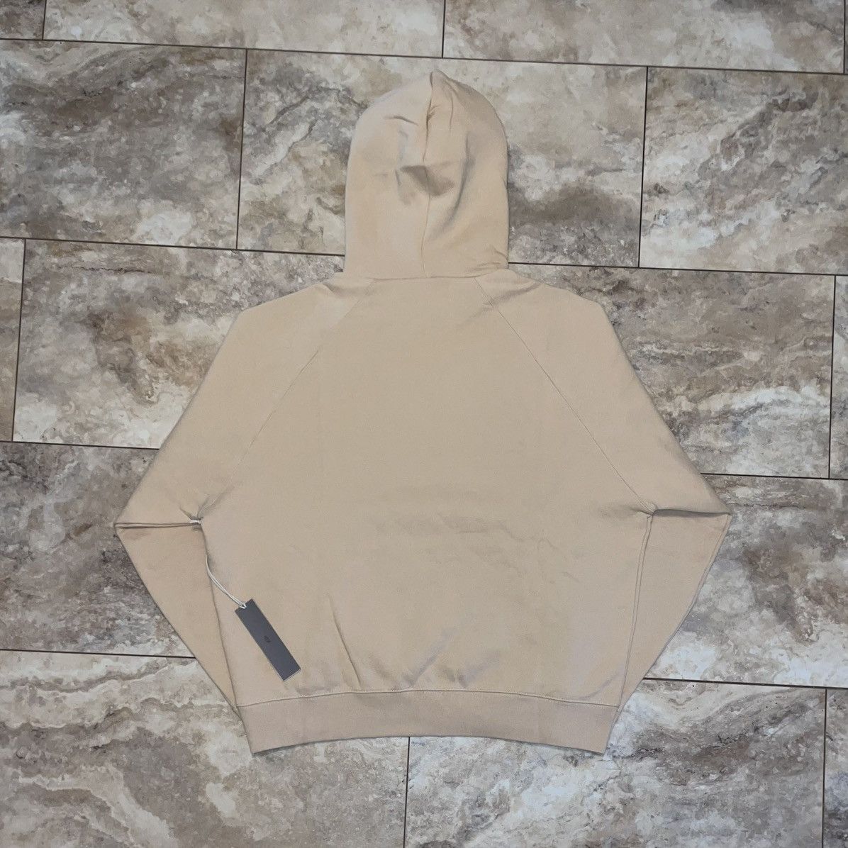 Fear of God Fear of God Essentials Hoodie Sand SS23 Size Medium Size US M / EU 48-50 / 2 - 2 Thumbnail