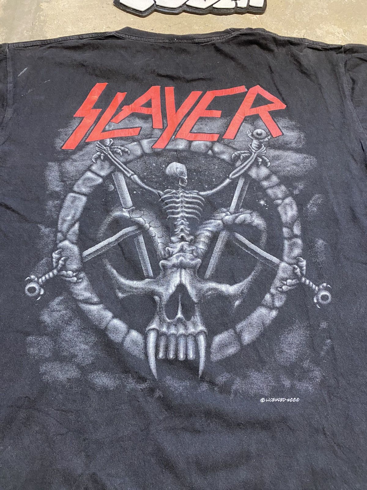 Slayer Vintage 2000 Slayer rock tee Size US L / EU 52-54 / 3 - 5 Thumbnail