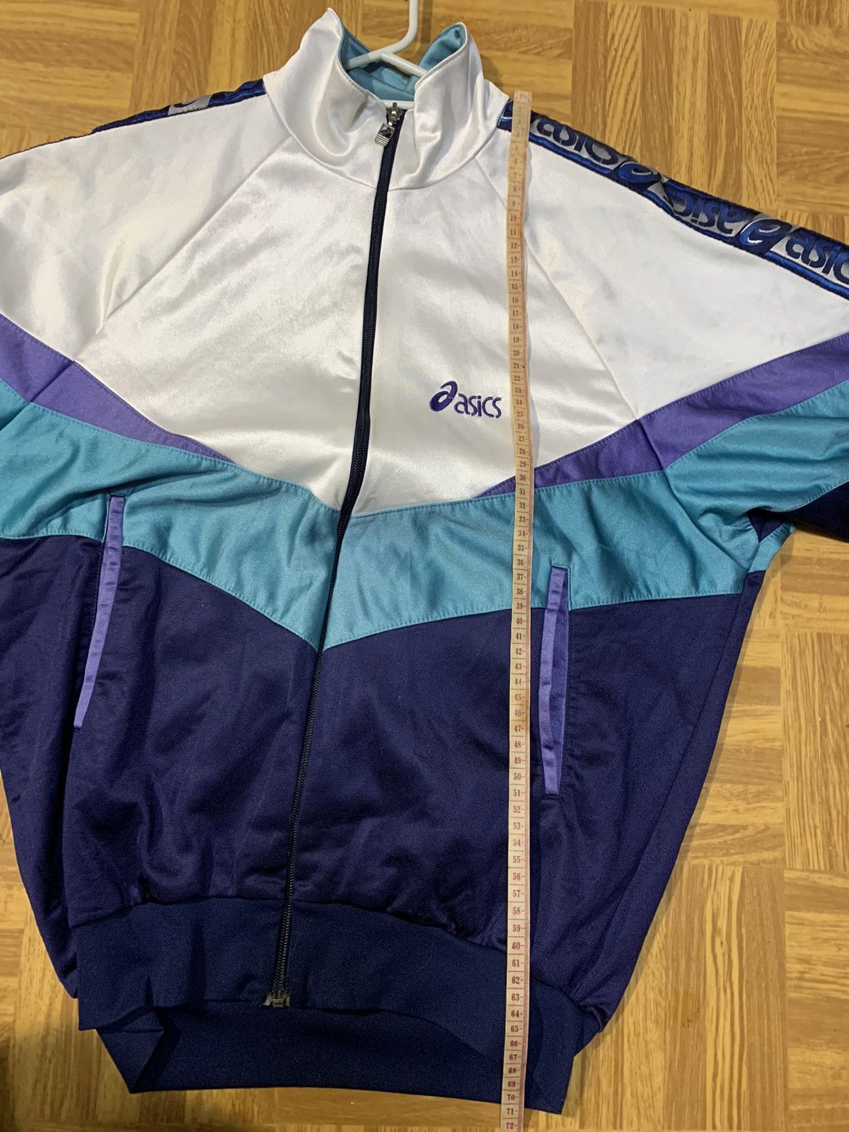 Asics × Japanese Brand Vintage ASICS Track Jacket Men Size S/M Size US M / EU 48-50 / 2 - 13 Thumbnail