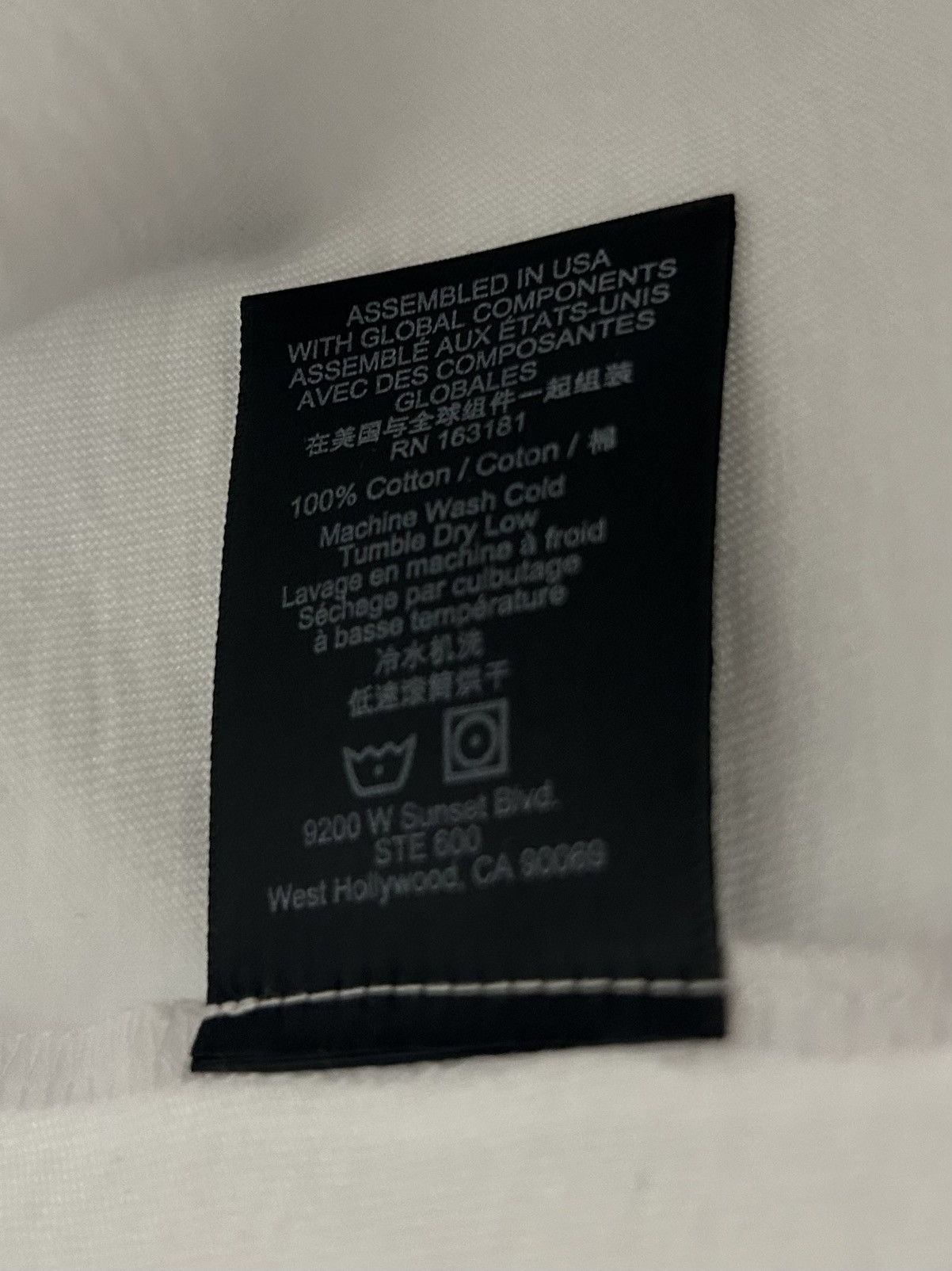 Rhude Rhude Embroidered Raglan Logo Tee Size US S / EU 44-46 / 1 - 5 Thumbnail