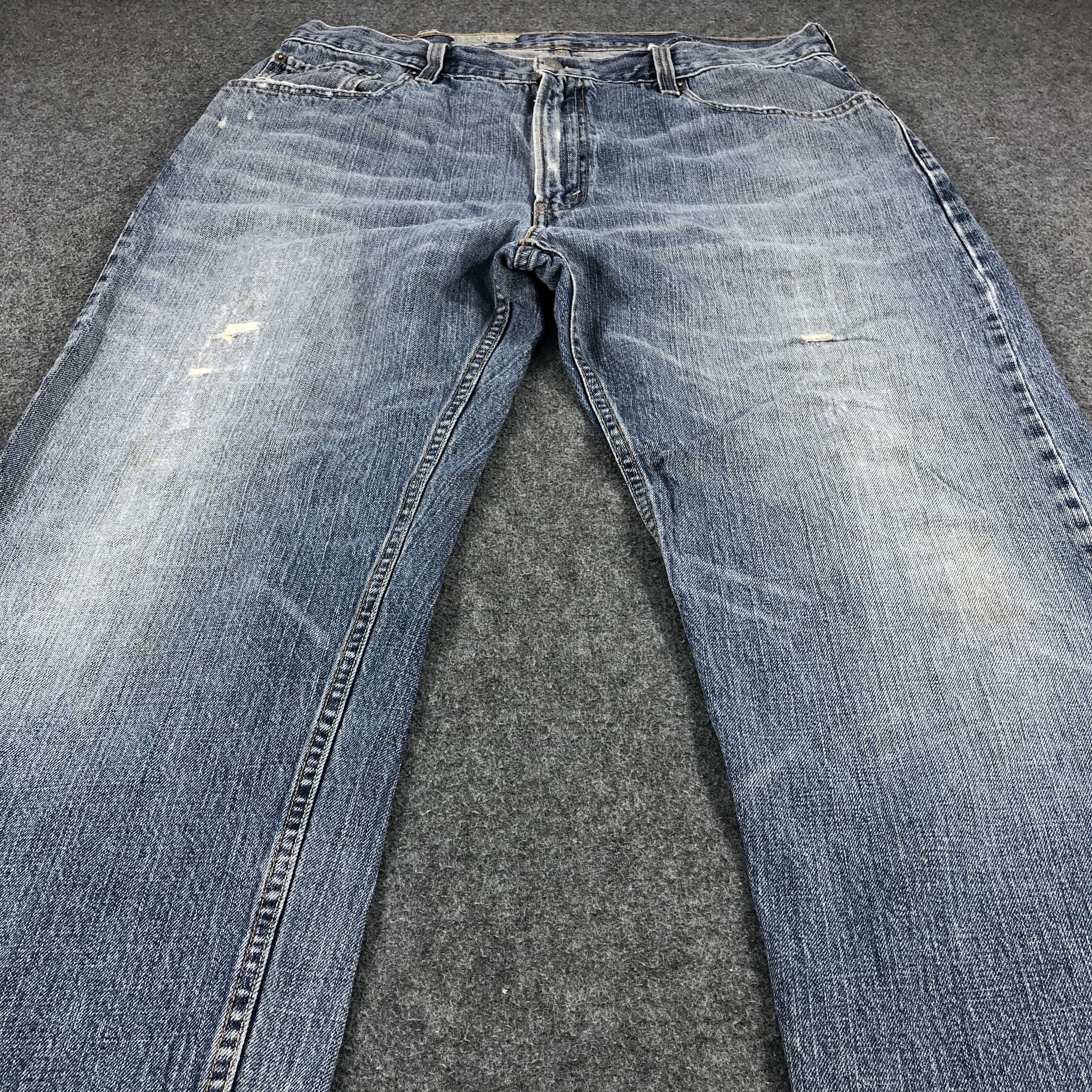 Levi's × Vintage Vintage Light Wash Levis 559 Denim Jeans-JM989 Size US 37 - 3 Thumbnail