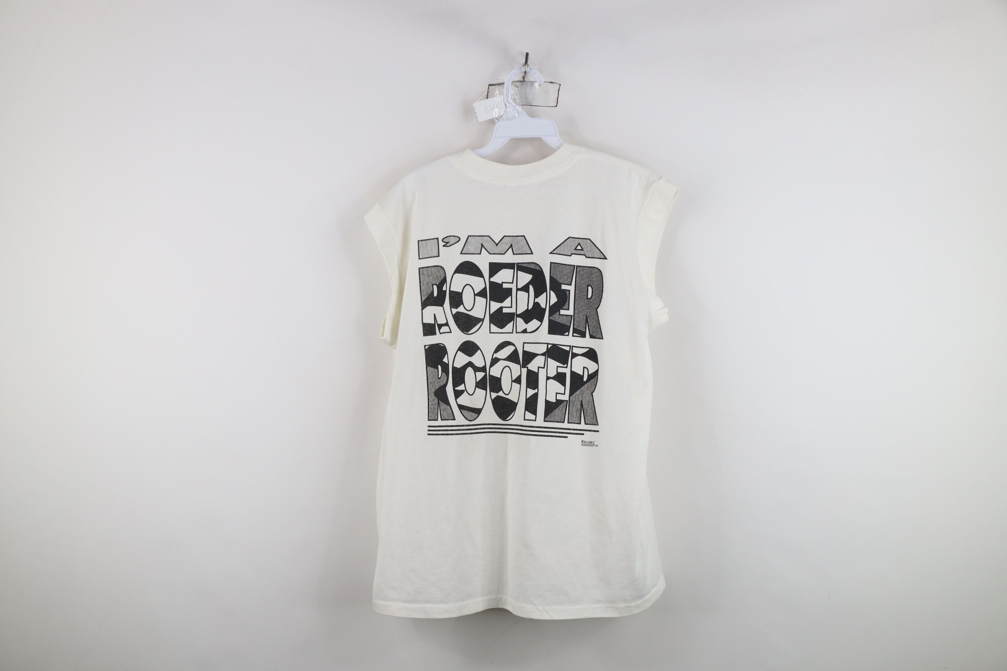 Vintage Vintage 80s 90s Racing Team Geo Jess Sleeveless T-Shirt USA Size US L / EU 52-54 / 3 - 13 Thumbnail
