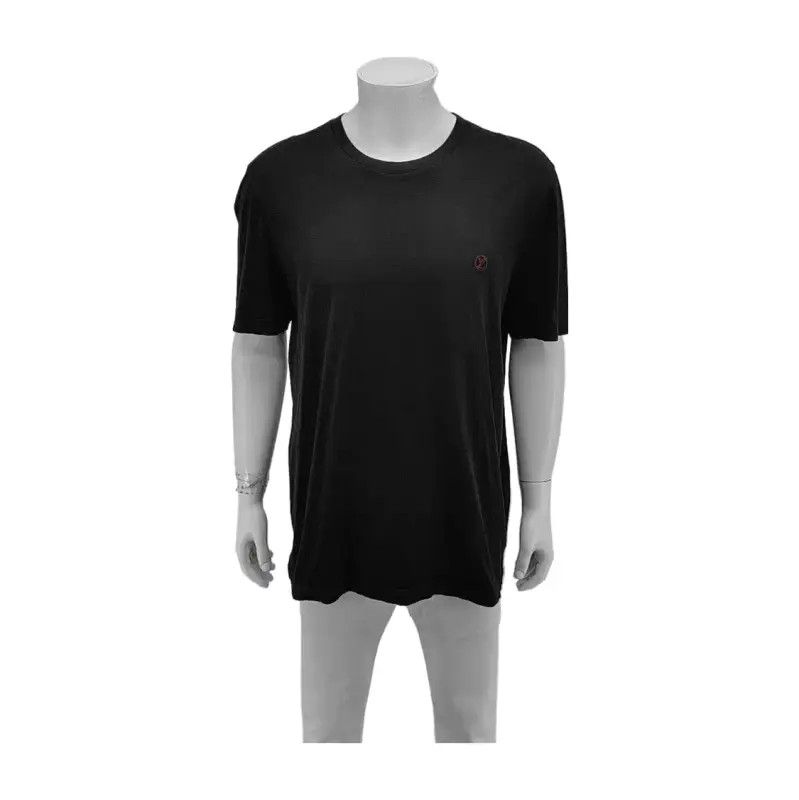 Louis Vuitton Louis Vuitton Black Cotton Short Sleeve T-Shirt 0089 Size US XL / EU 56 / 4 - 1 Thumbnail
