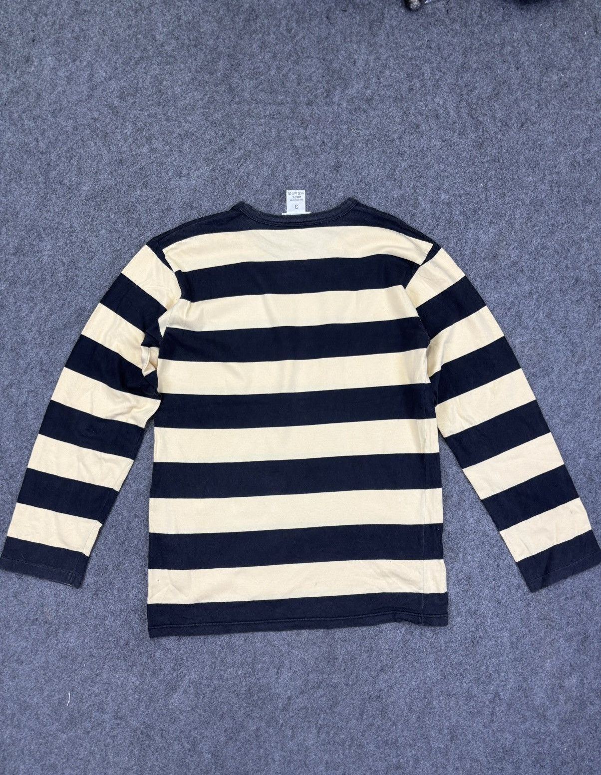 agnes b. Agnes B Prisoner Stripes Long Sleeves Shirt F975 Size US M / EU 48-50 / 2 - 6 Thumbnail