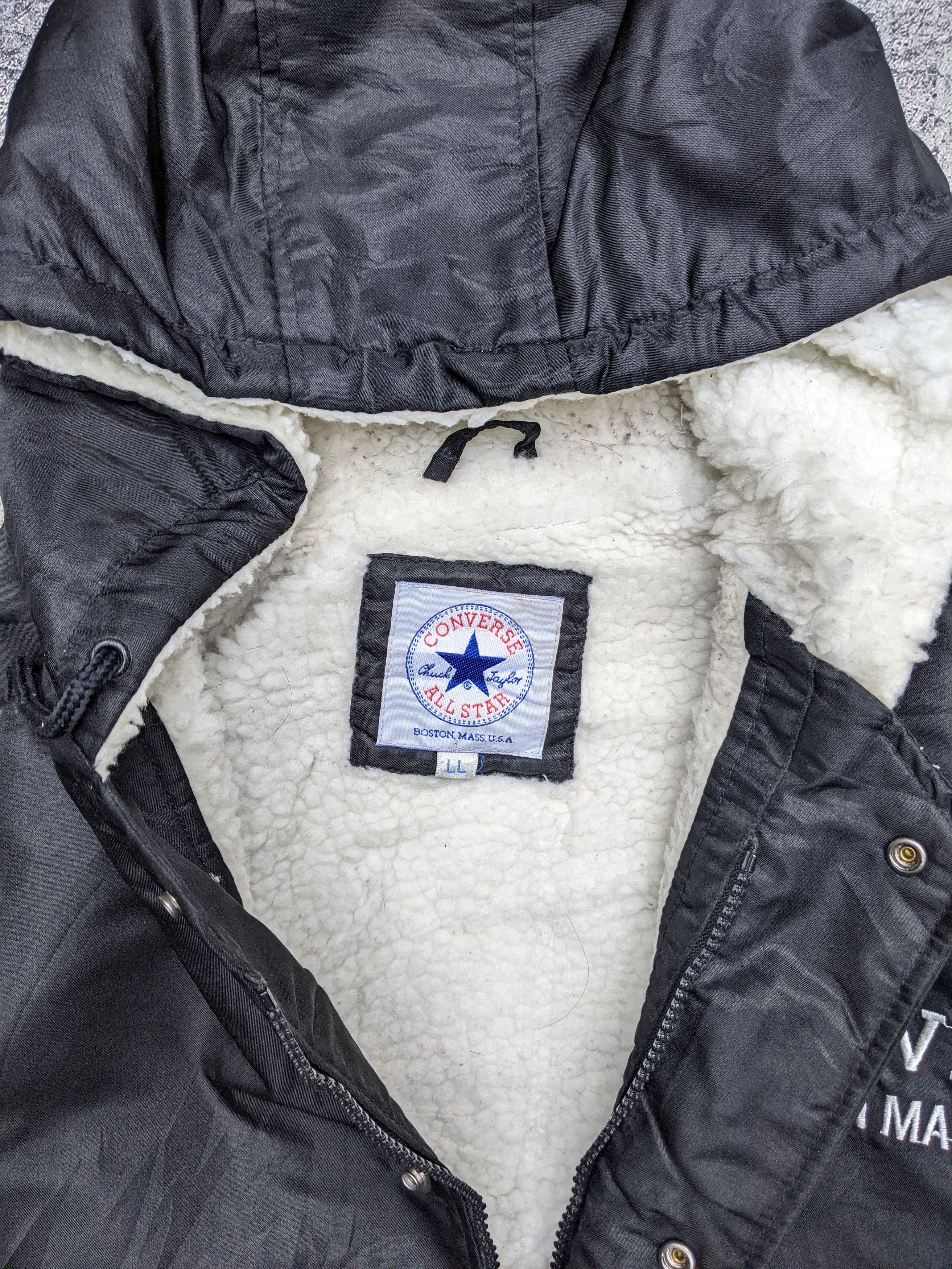 Converse Converse All Star Hoodie Sherpa Hoodie Parka Long Jacket Size US L / EU 52-54 / 3 - 8 Thumbnail