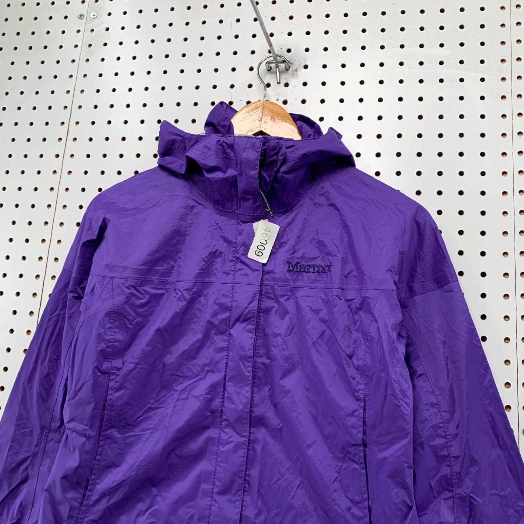 Marmot Marmot Rain Jacket Womens Small Purple Lightweight Hooded Water Repellent Jacket Size S / US 4 / IT 40 - 4 Thumbnail