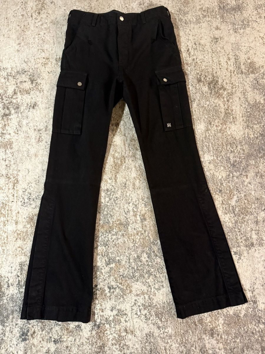 Amiri Amiri Black Denim Cargos Size US 30 / EU 46 - 1 Thumbnail