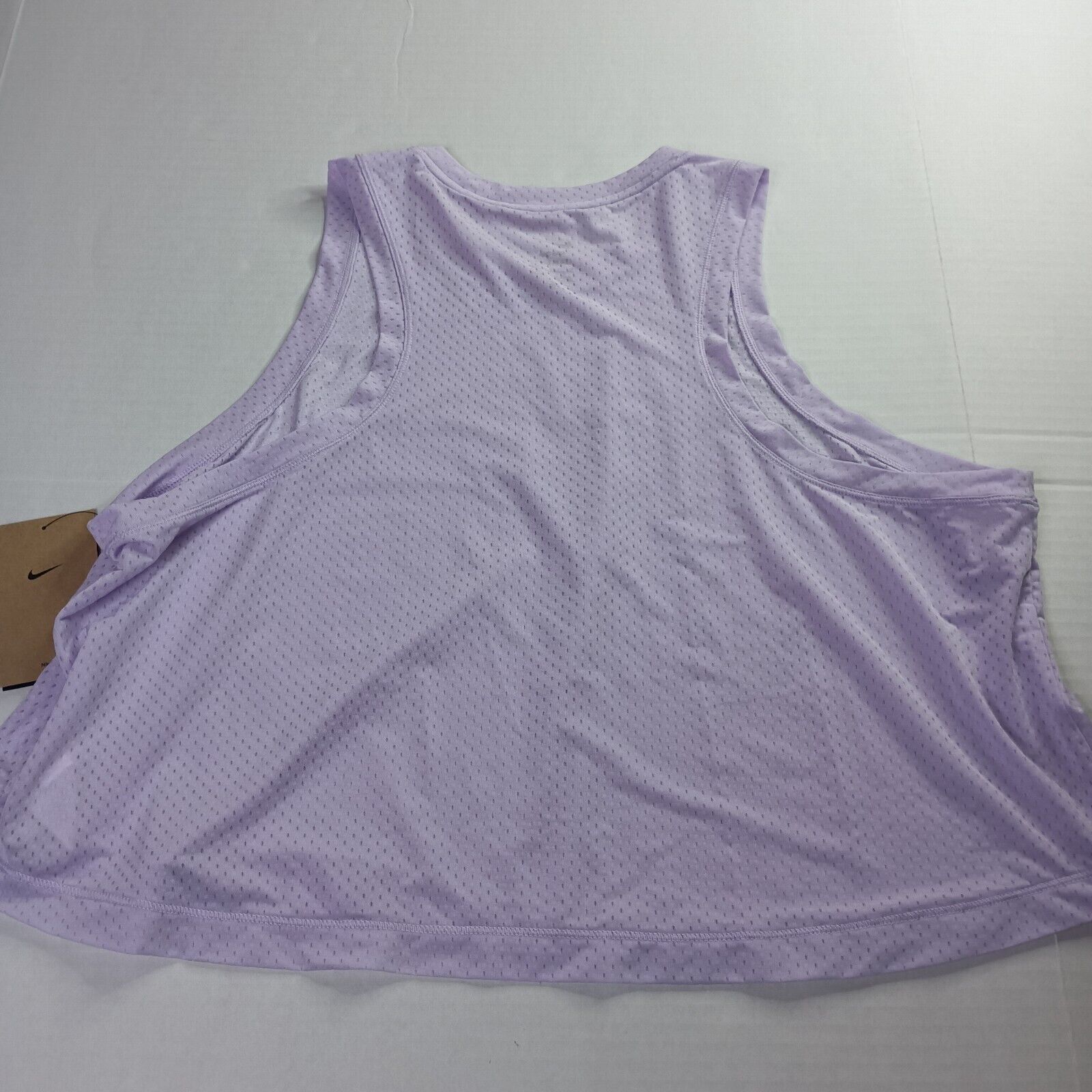 Nike Women's Nike Breathe Dri-FIT Cropped Tank Top Size XL Purple Size XL / US 12-14 / IT 48-50 - 6 Thumbnail