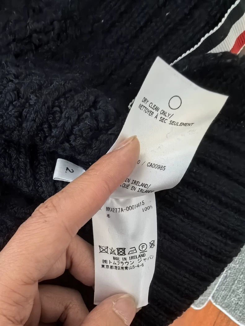 Thom Browne Thom Browne Size 2Wool sweater, men's size 2 -DMC Size US M / EU 48-50 / 2 - 4 Thumbnail