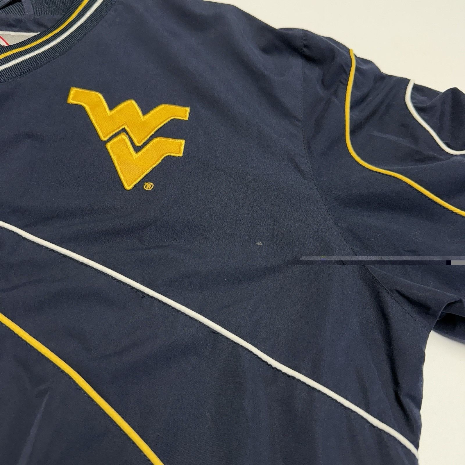Vintage West Virginia University Mountaineers Jacket Mens Medium 25x Size US M / EU 48-50 / 2 - 5 Thumbnail