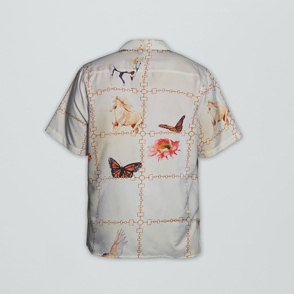 Designer Wildlife Print Short-Sleeve Shirt Size US S / EU 44-46 / 1 - 2 Thumbnail