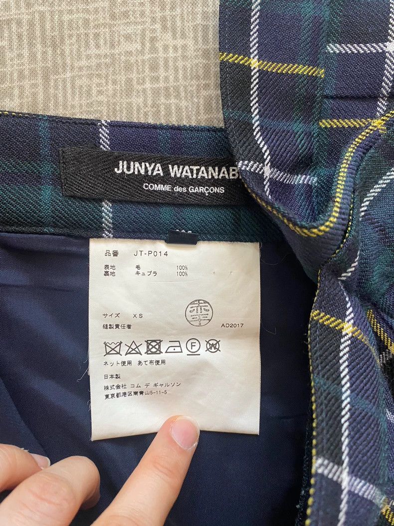 Comme des Garcons Comme Des Garcons size XS Plaid pleated culottes Size 27" / US 4 / IT 40 - 4 Thumbnail