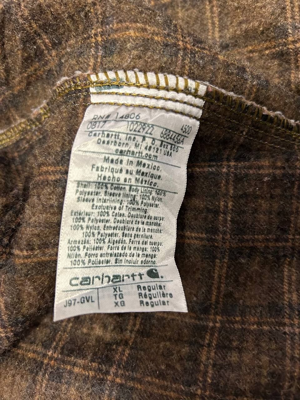 Carhartt Vintage Carhartt Detroit Jacket Size US XL / EU 56 / 4 - 4 Thumbnail