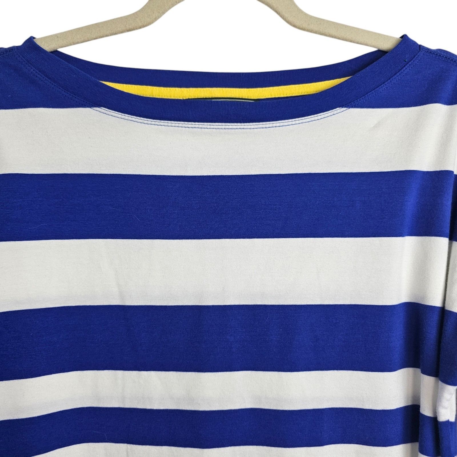 Lauren Ralph Lauren Ralph Lauren Active Striped Top M Nautical Preppy Classic Size M / US 6-8 / IT 42-44 - 2 Thumbnail