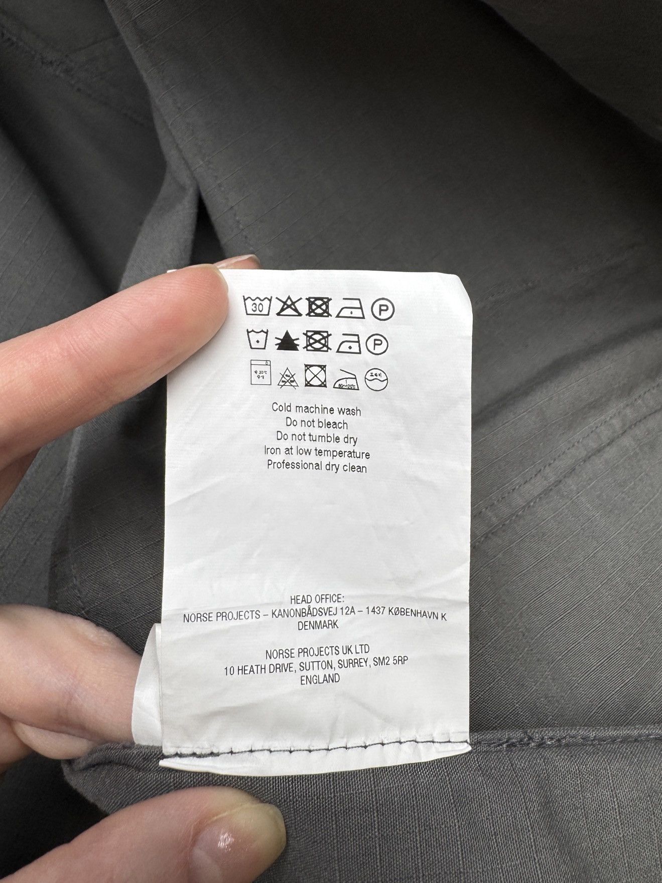 Norse Projects Norse Projects MADS RIPSTOP TAB SERIES multipocket jacket Size US S / EU 44-46 / 1 - 15 Thumbnail