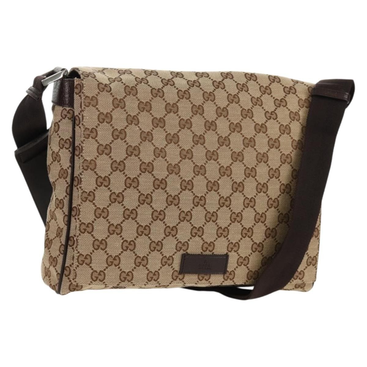 Gucci Gucci Flap Messenger GG Canvas Size ONE SIZE - 1 Thumbnail