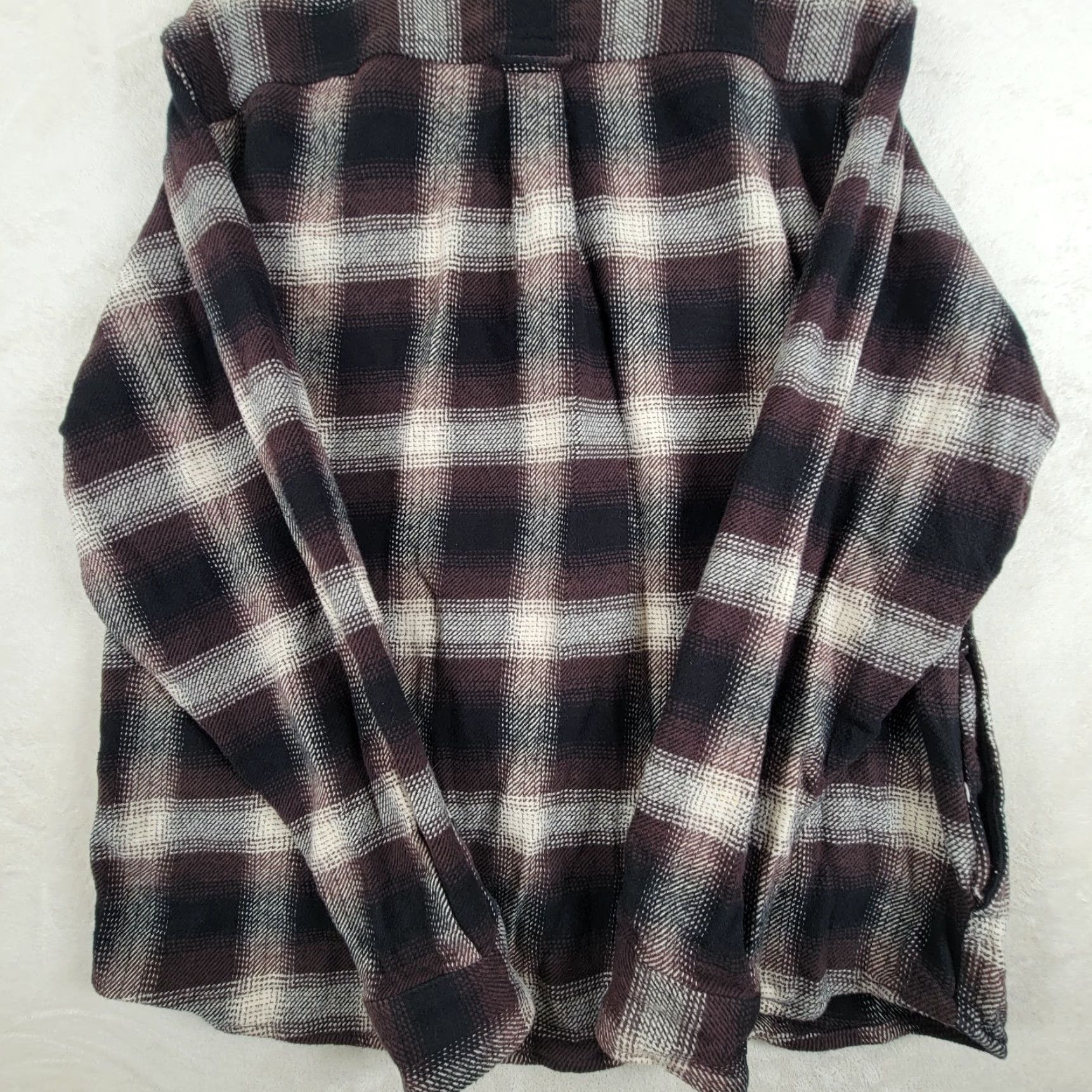 Orvis Orvis Shirt Plaid Heavyweight Long Sleeve Button-Up XL Mens Brown Cotton Flannel Size US XL / EU 56 / 4 - 5 Thumbnail