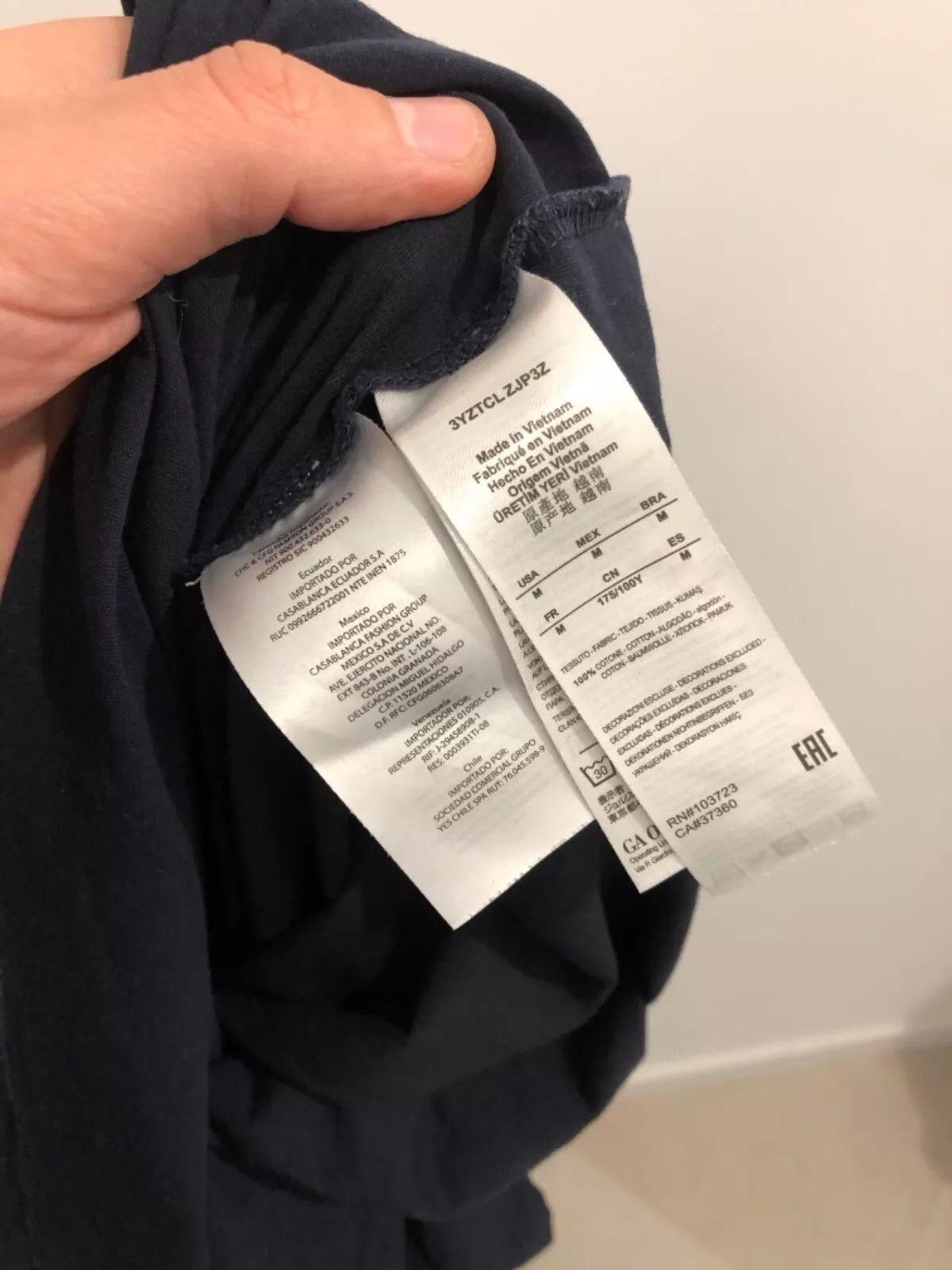 Armani Armani Exchange t-shirt Size US M / EU 48-50 / 2 - 5 Thumbnail